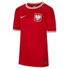 Rojo/Blanco - Nike - Poland Away Shirt 2022/2023 Juniors - 1
