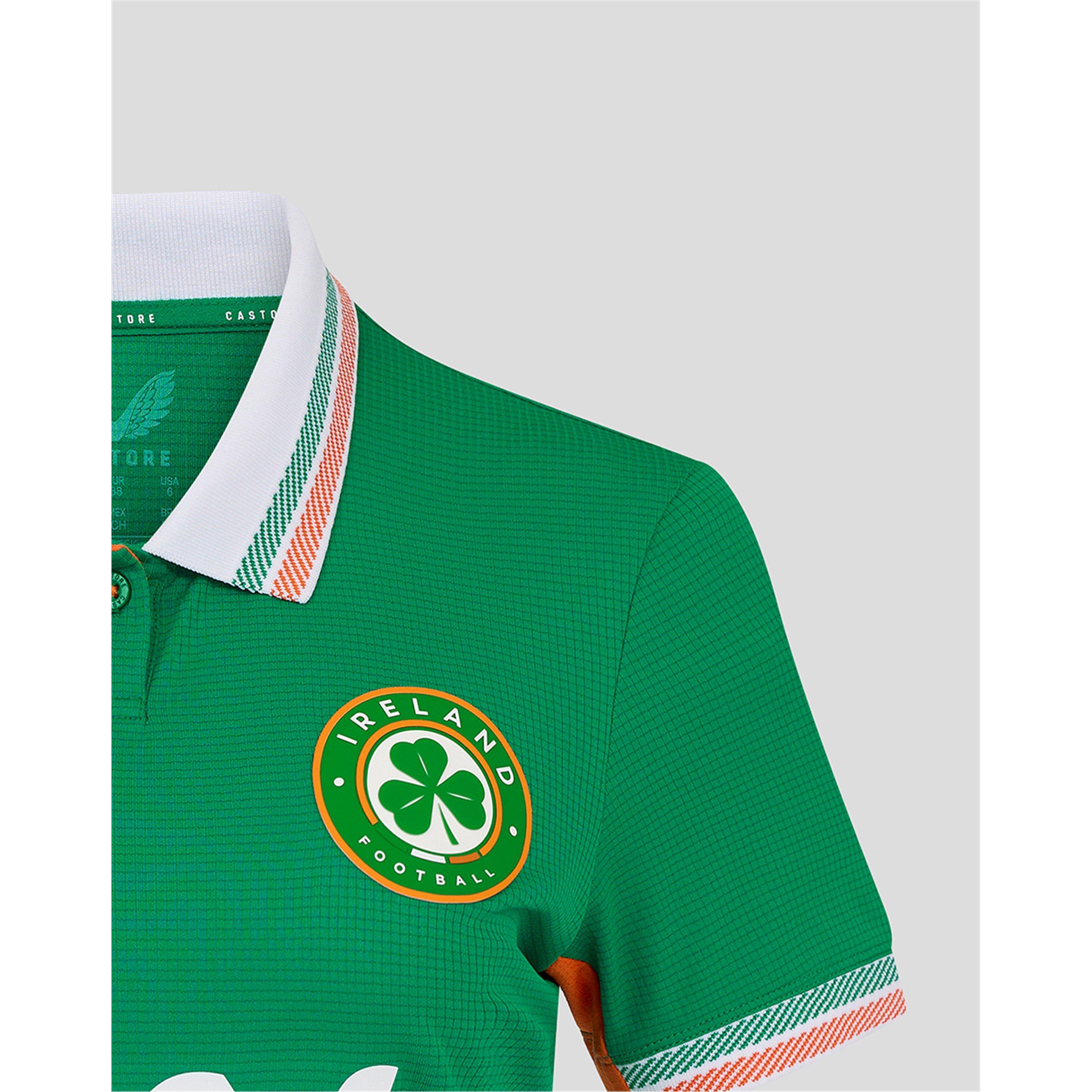 Green - Castore - Ireland Home Jersey  2025/2026 Junior Girls Football Shirt - 6