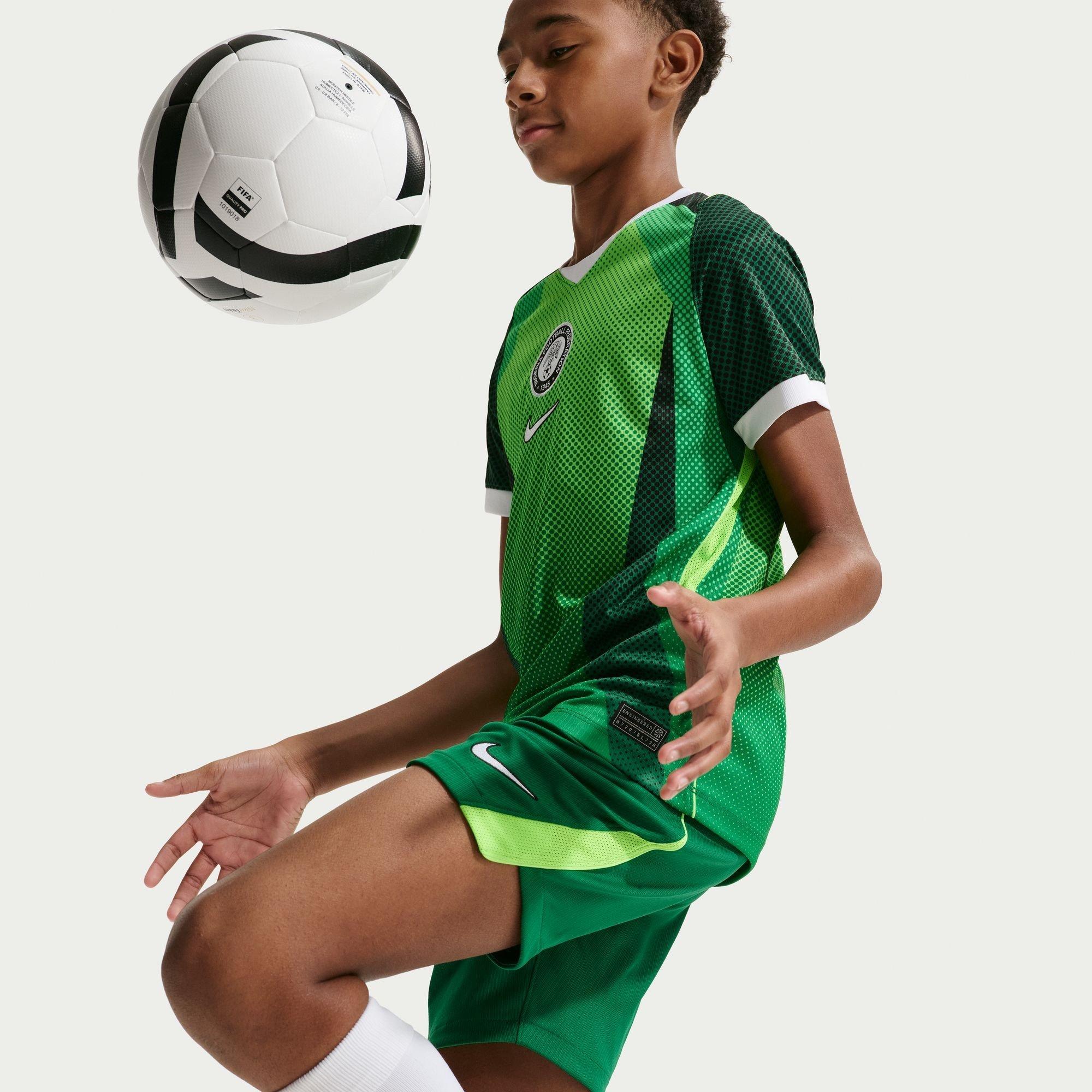 Green/White - Nike - Kids' Nigeria FIFA World Cup 2026™ Football Shorts - 6