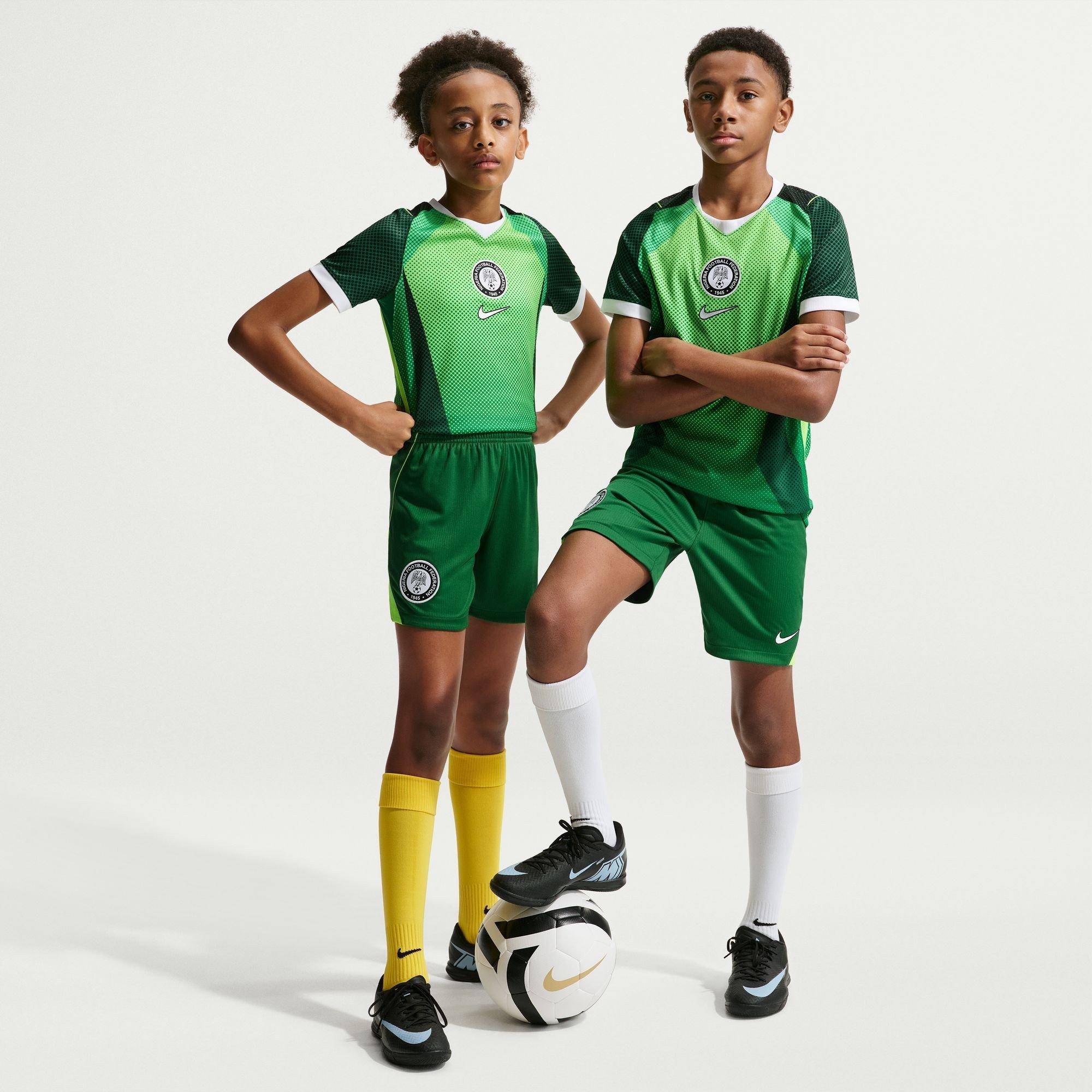 Green/White - Nike - Kids' Nigeria FIFA World Cup 2026™ Football Shorts - 7