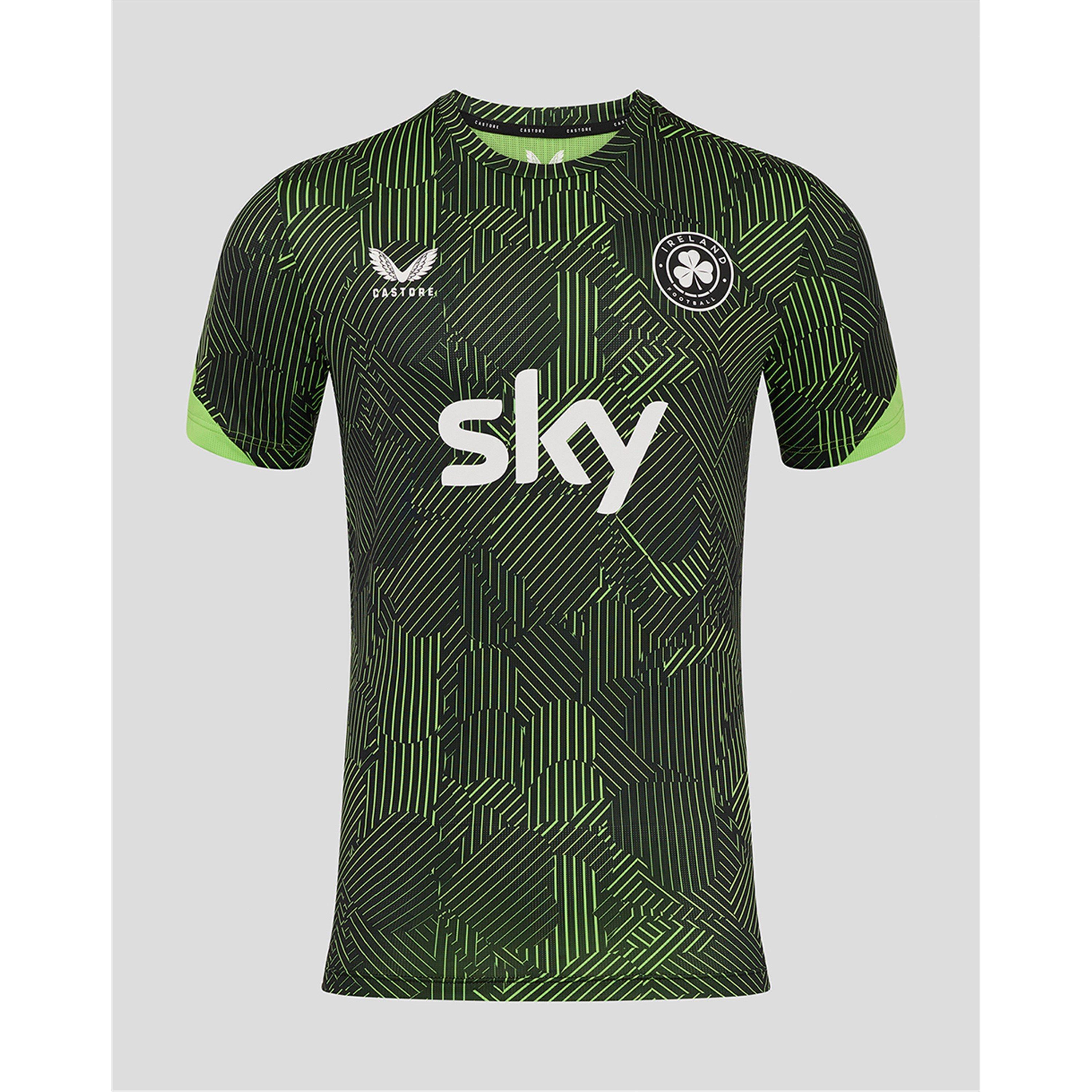 Cavier/Green - Castore - Ireland Matchday T-Shirt 2025 Juniors - 1