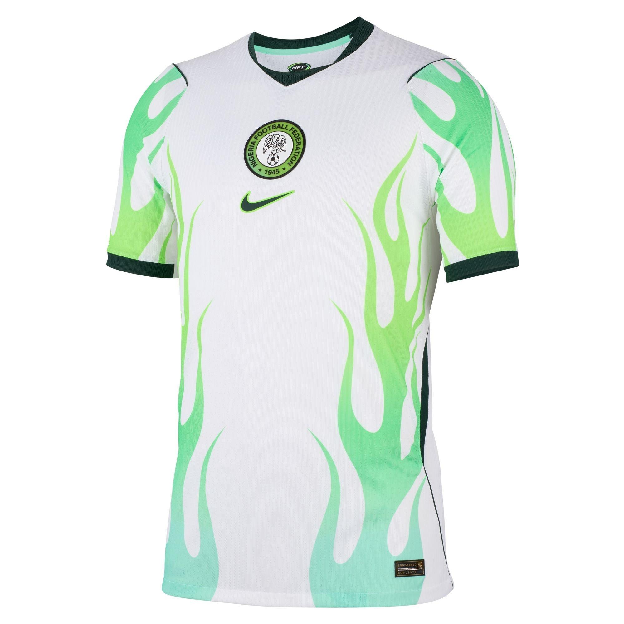 White/Green - Nike - Men's Nigeria 2026 Football Shirt - 1