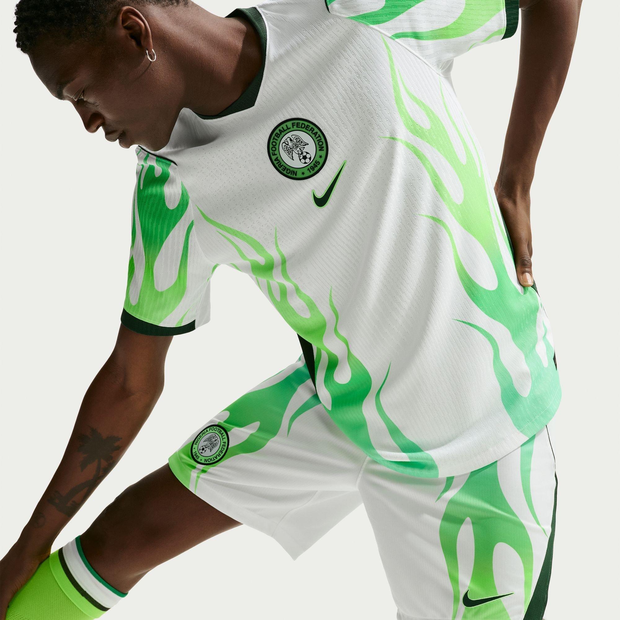 White/Green - Nike - Men's Nigeria 2026 Football Shirt - 5