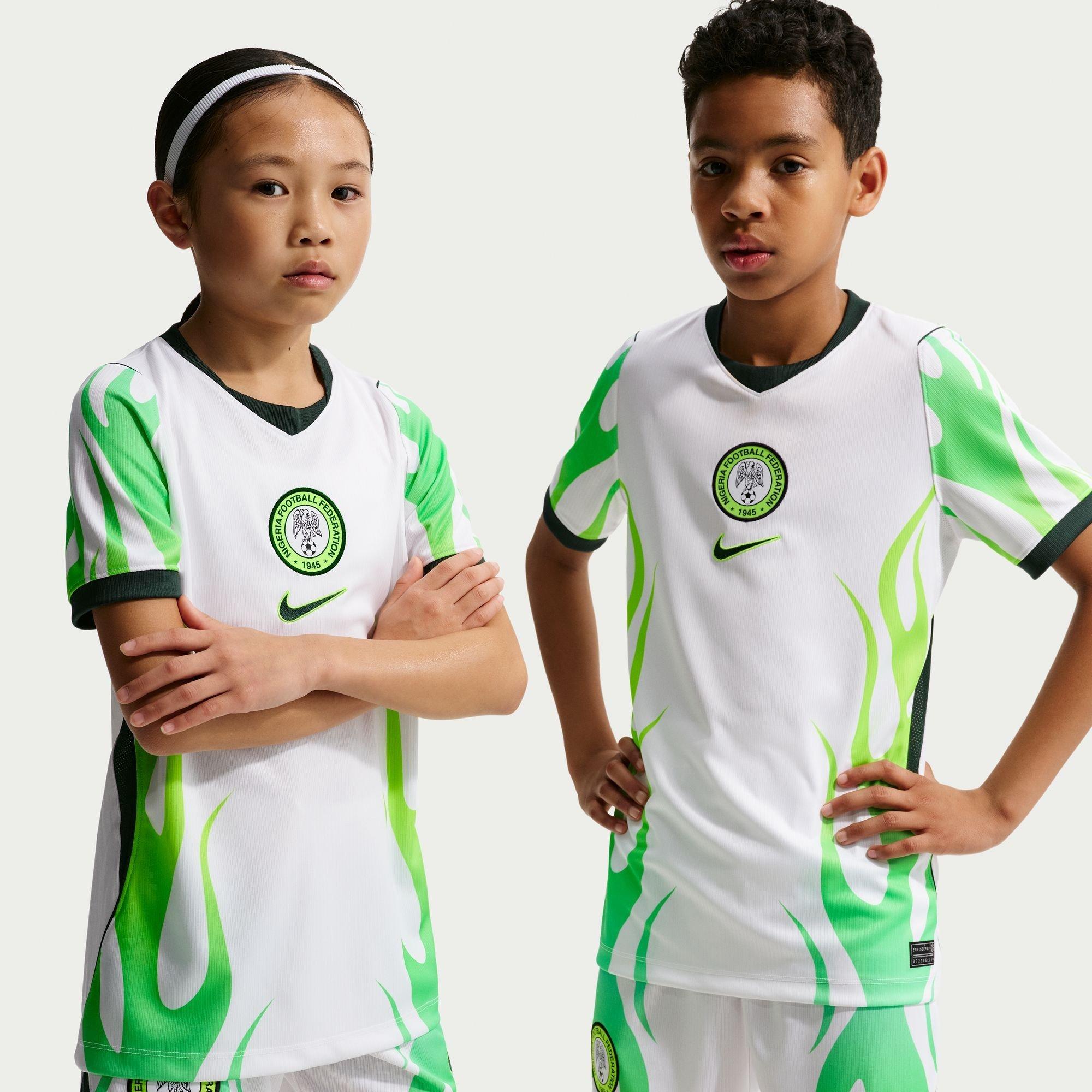 Wit/Groen - Nike - Kids' Nigeria FIFA World Cup 2026™ Football Shirt - 3