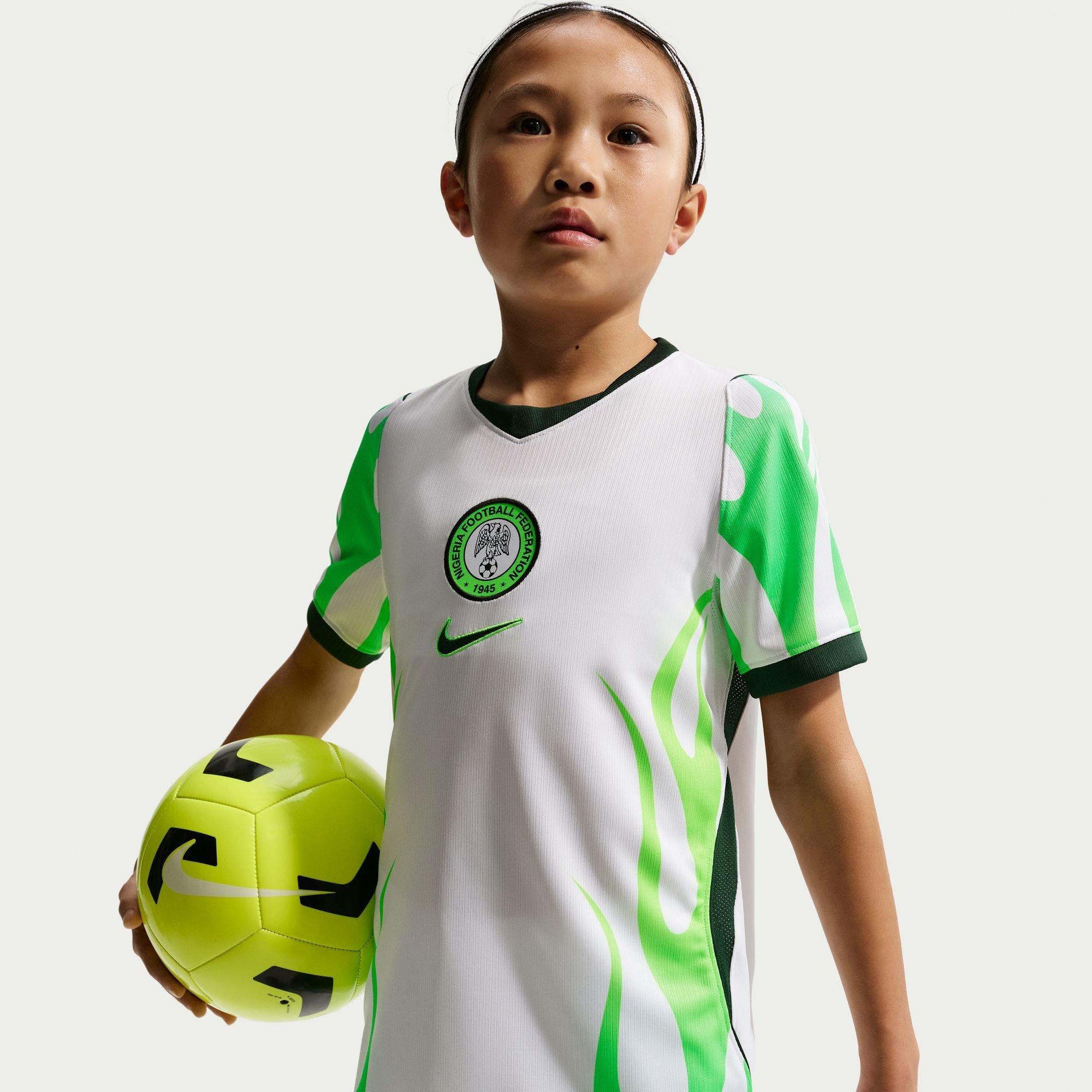 Wit/Groen - Nike - Kids' Nigeria FIFA World Cup 2026™ Football Shirt - 4