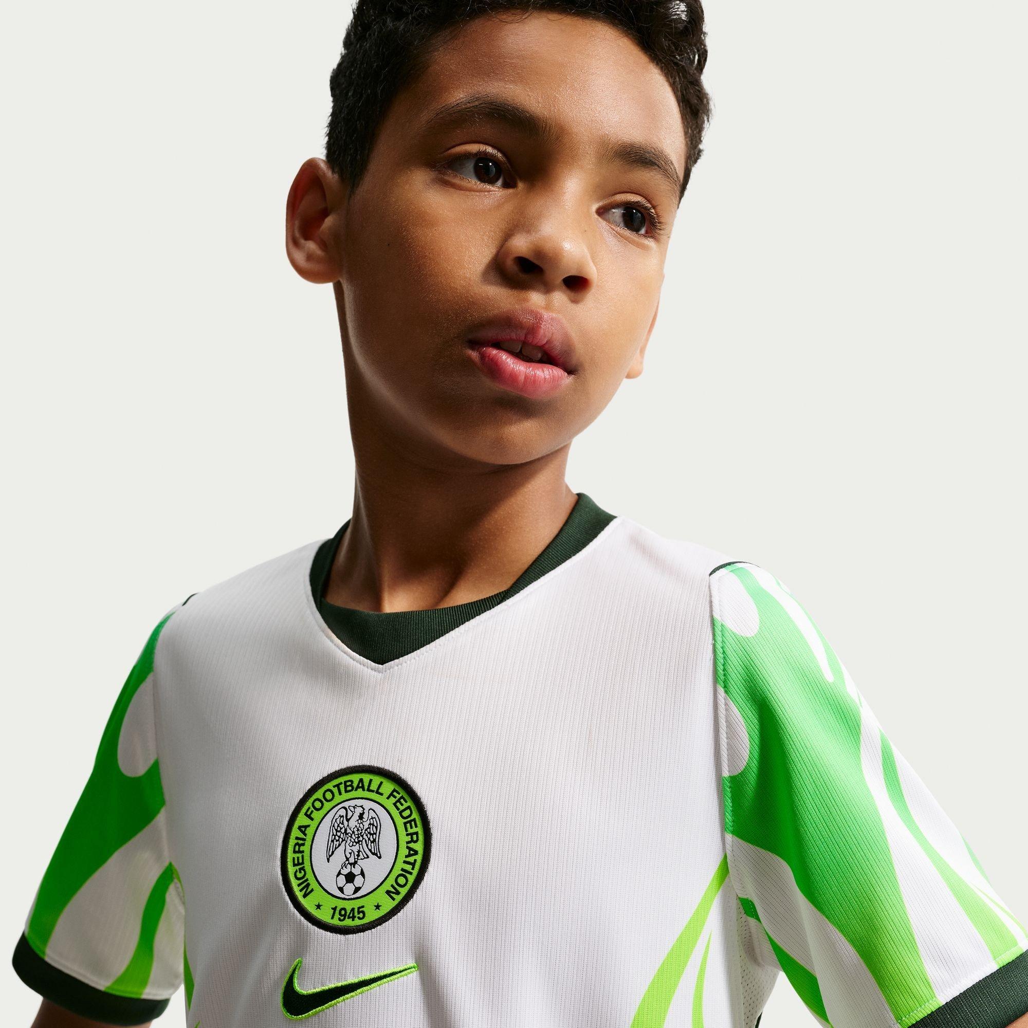 Wit/Groen - Nike - Kids' Nigeria FIFA World Cup 2026™ Football Shirt - 5