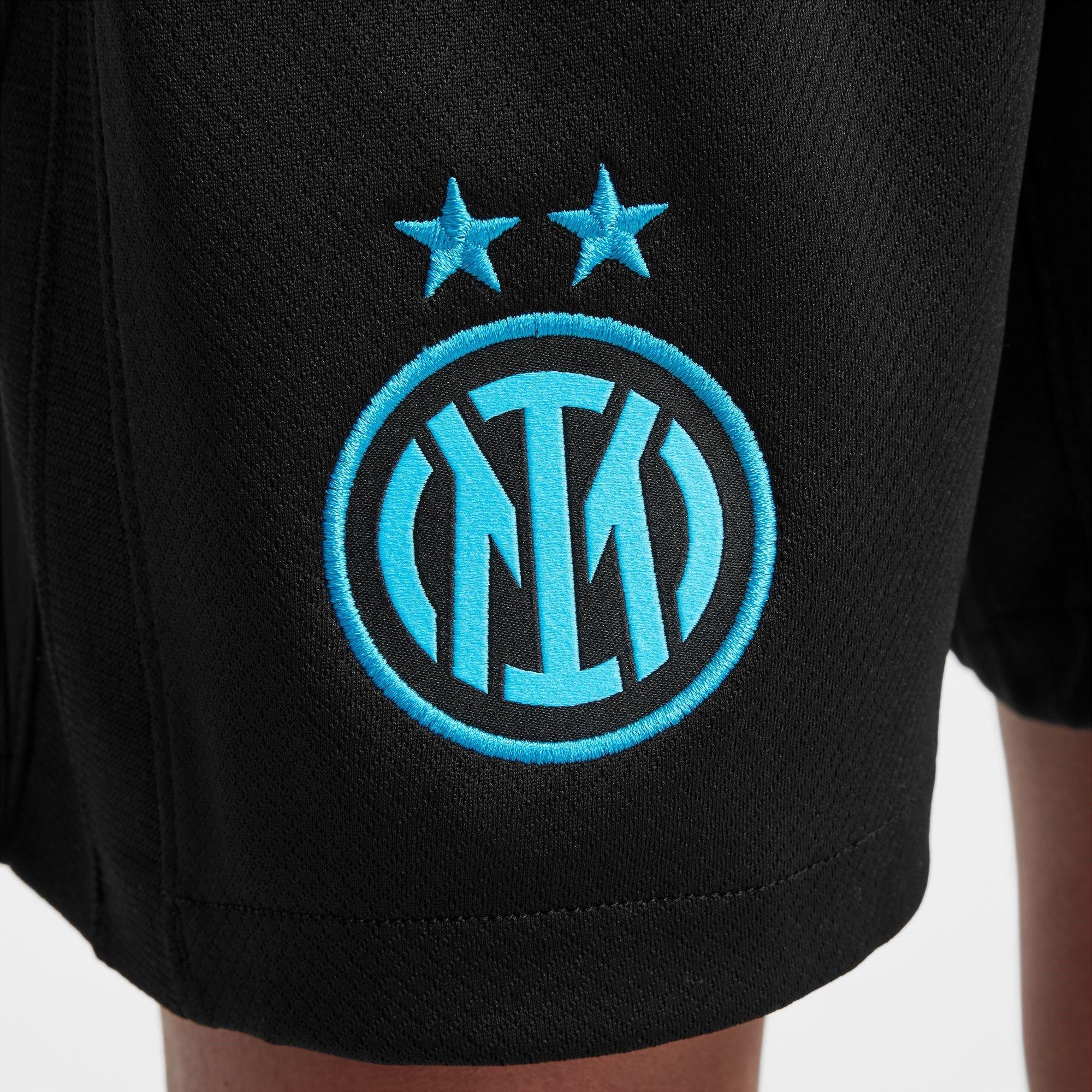 Black/Blue - Nike - Inter Milan Home Shorts 2025 2026 Juniors - 6