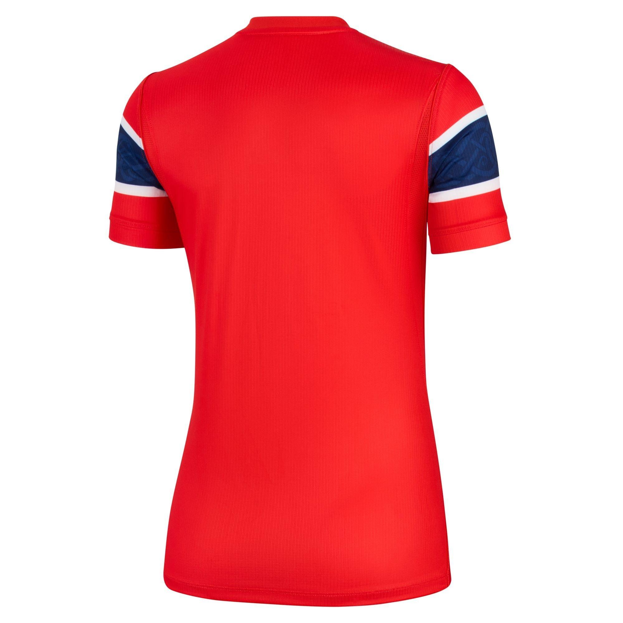 Rood/Wit - Nike - Womens FIFA Norway Home World Cup 2026™ International Football Shirt - 2