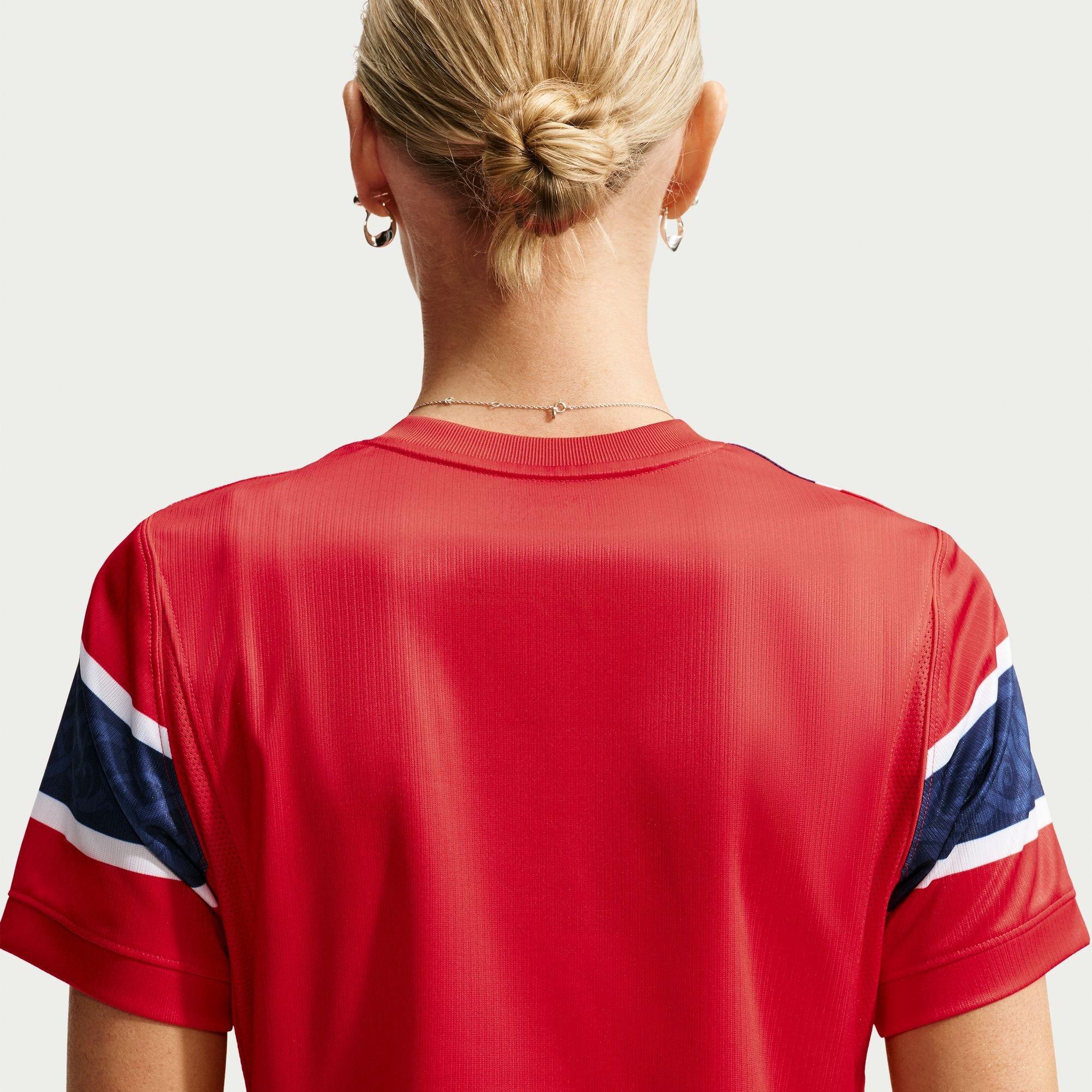 Rood/Wit - Nike - Womens FIFA Norway Home World Cup 2026™ International Football Shirt - 4