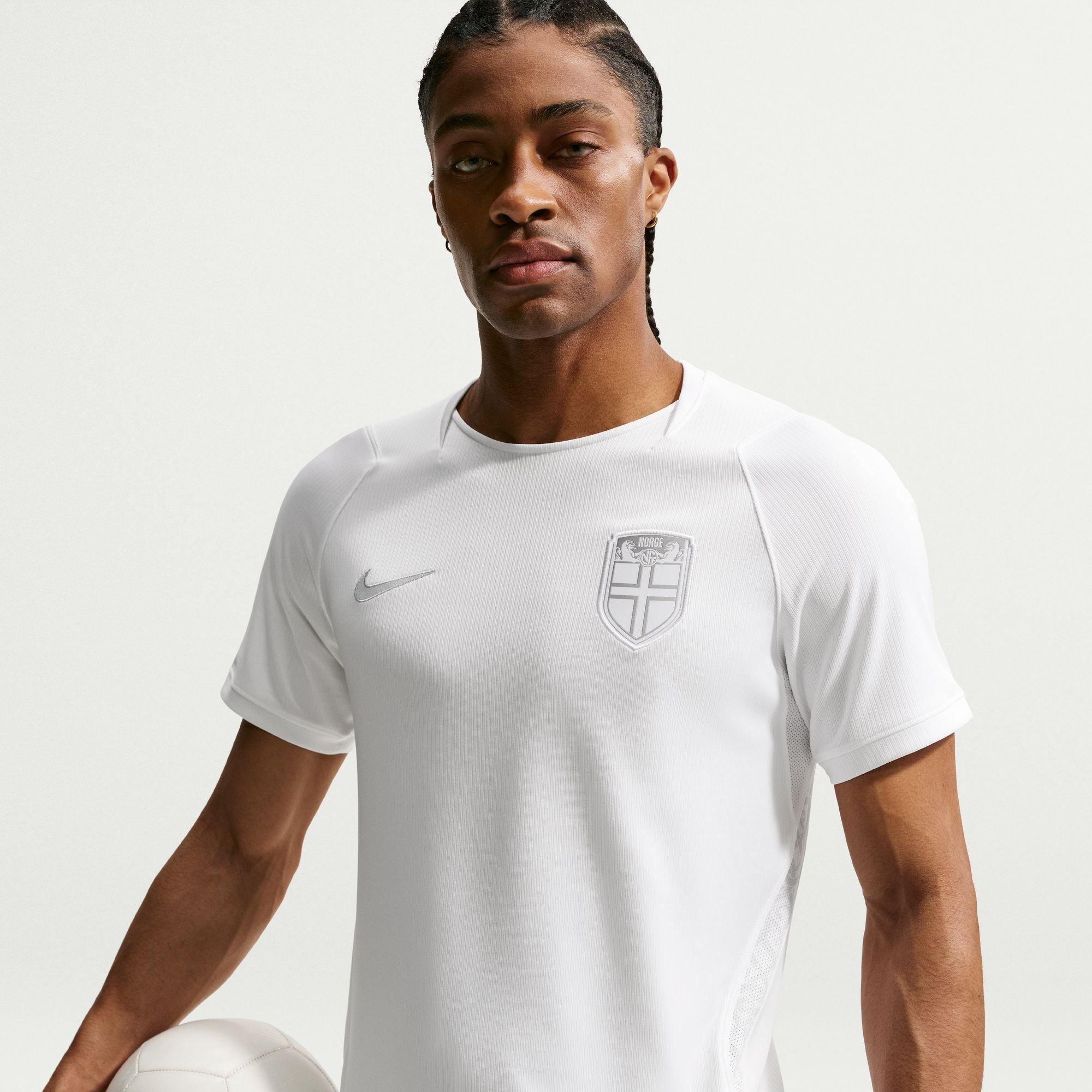 White/Grey - Nike - Mens FIFA Norway Home World Cup 2026™ International Football Shirt - 3