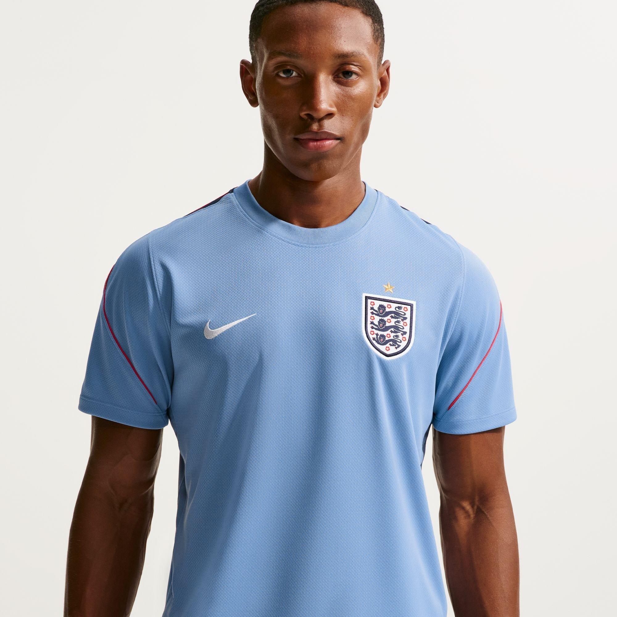 Blue/Navy - Nike - Men's England Short Sleeve T-Shirt - 1