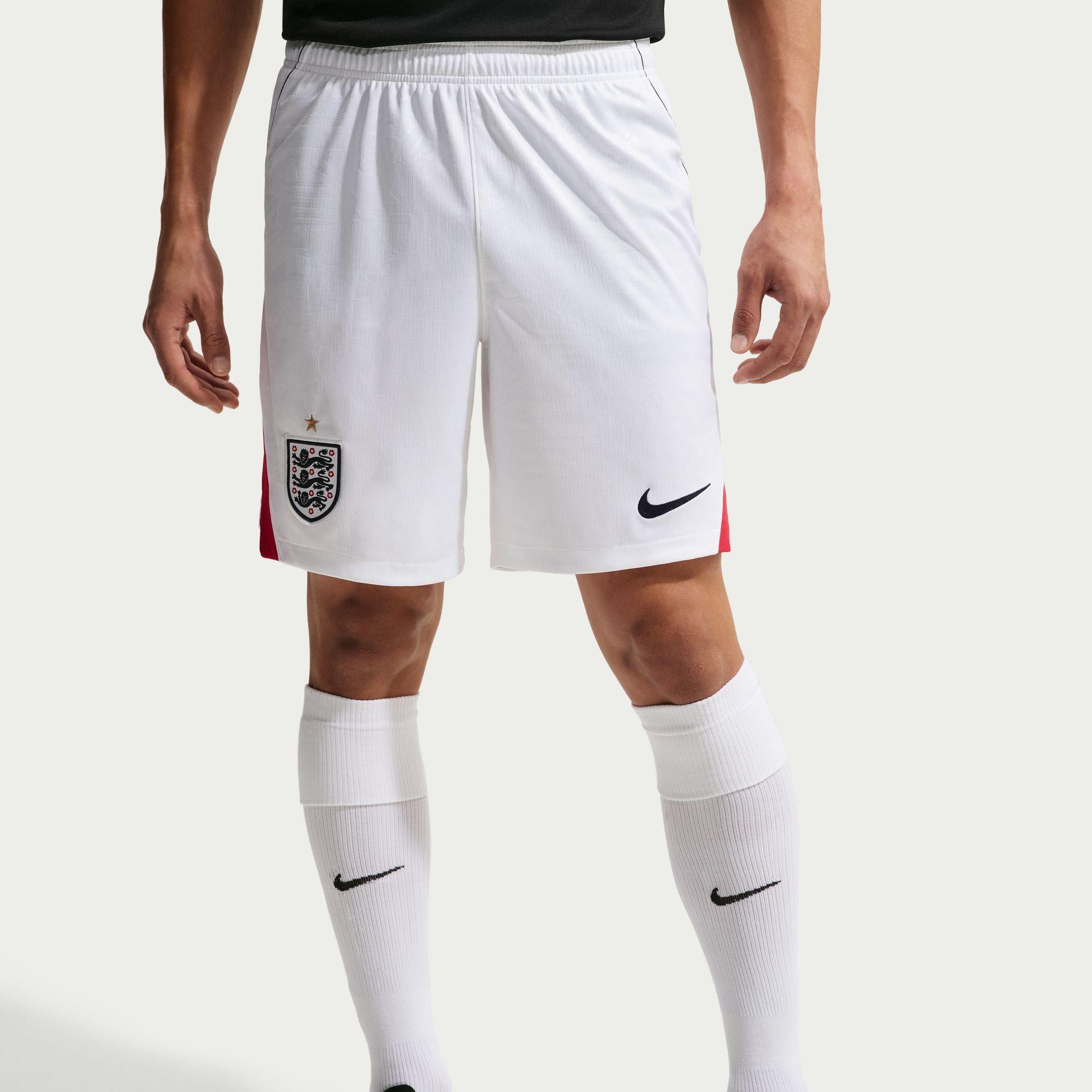 Nike Men's England Home Shorts World Cup 2026 - White/Red - XL