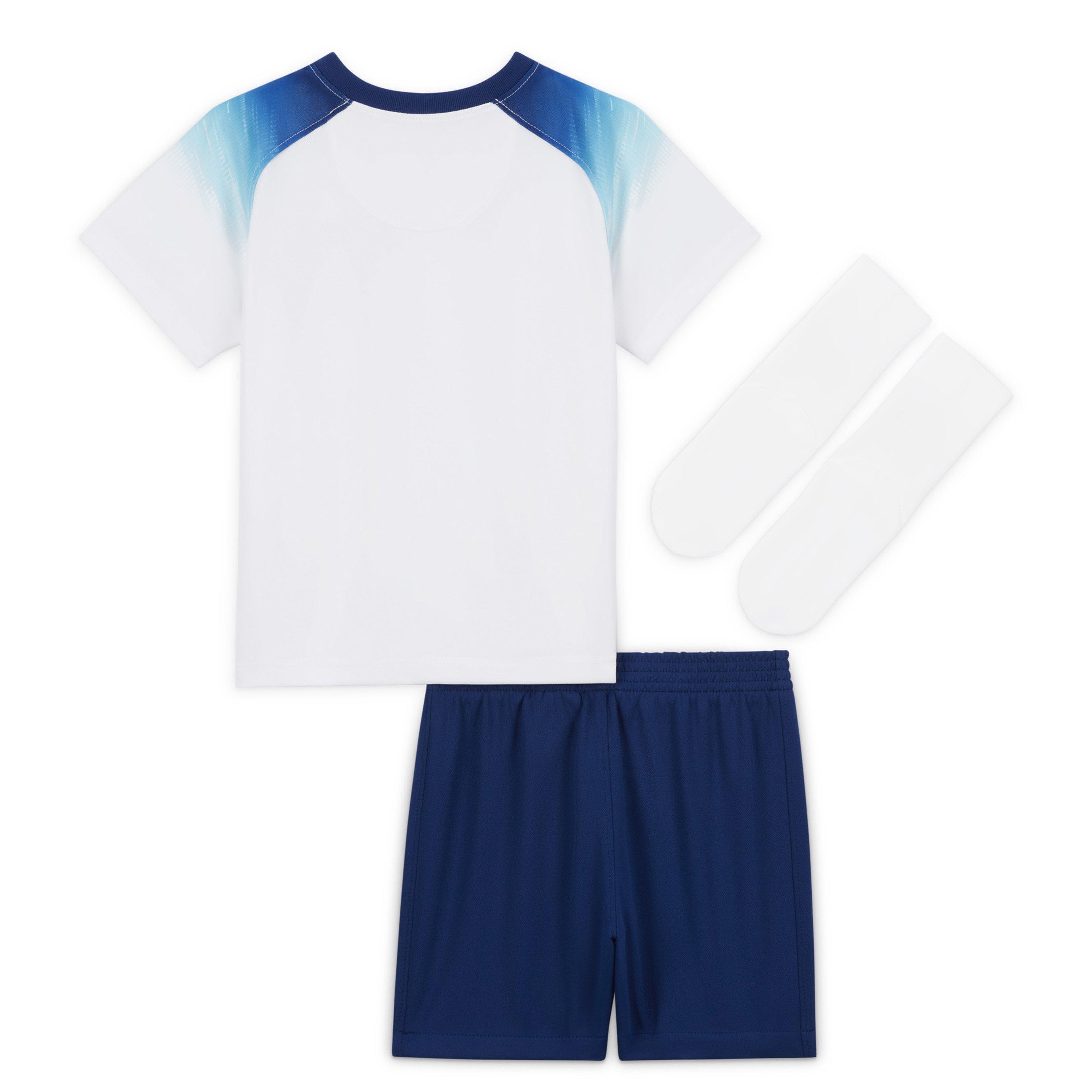 Bianco/Azzurro - Nike - England Home Babykit 2022 - 2