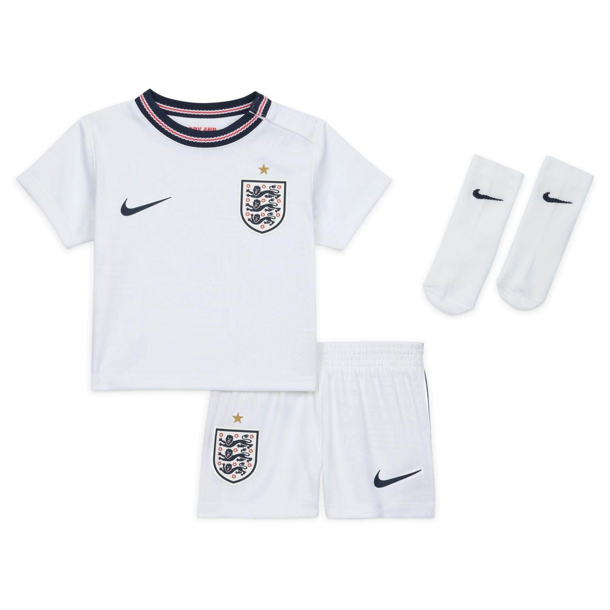Bianco/Rosso - Nike - England Home Baby Kit World Cup 2026 - 1