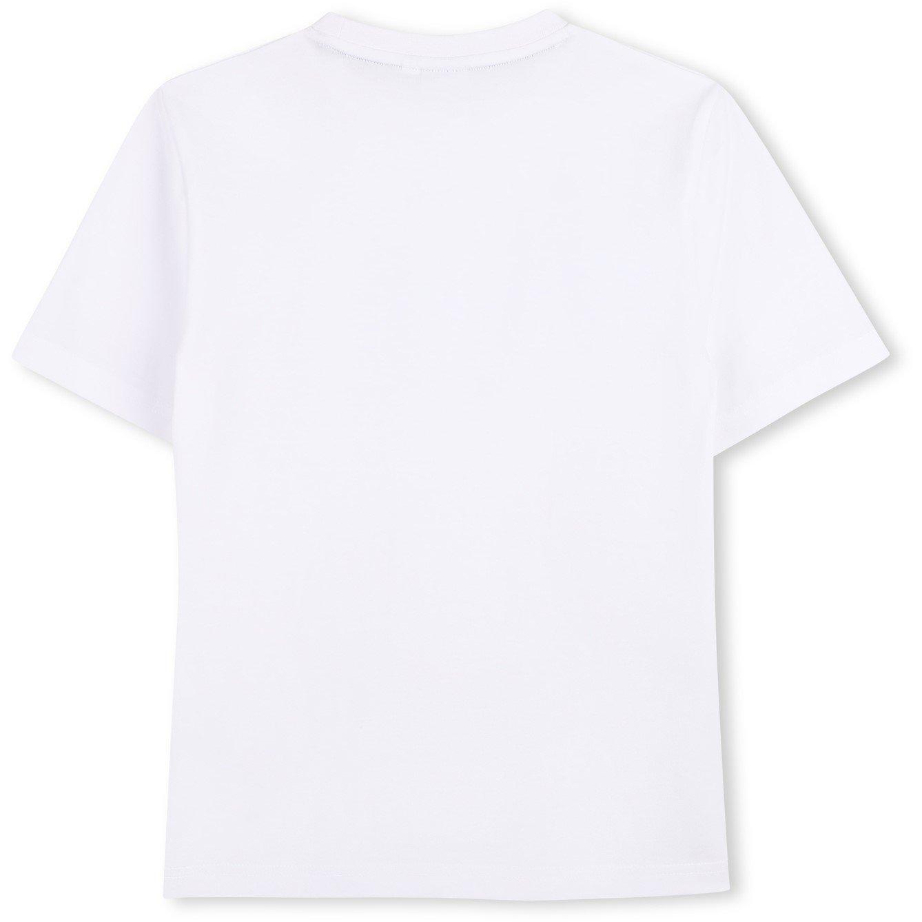 White - Boss - Boss SS T Shirt Jn63 - 2