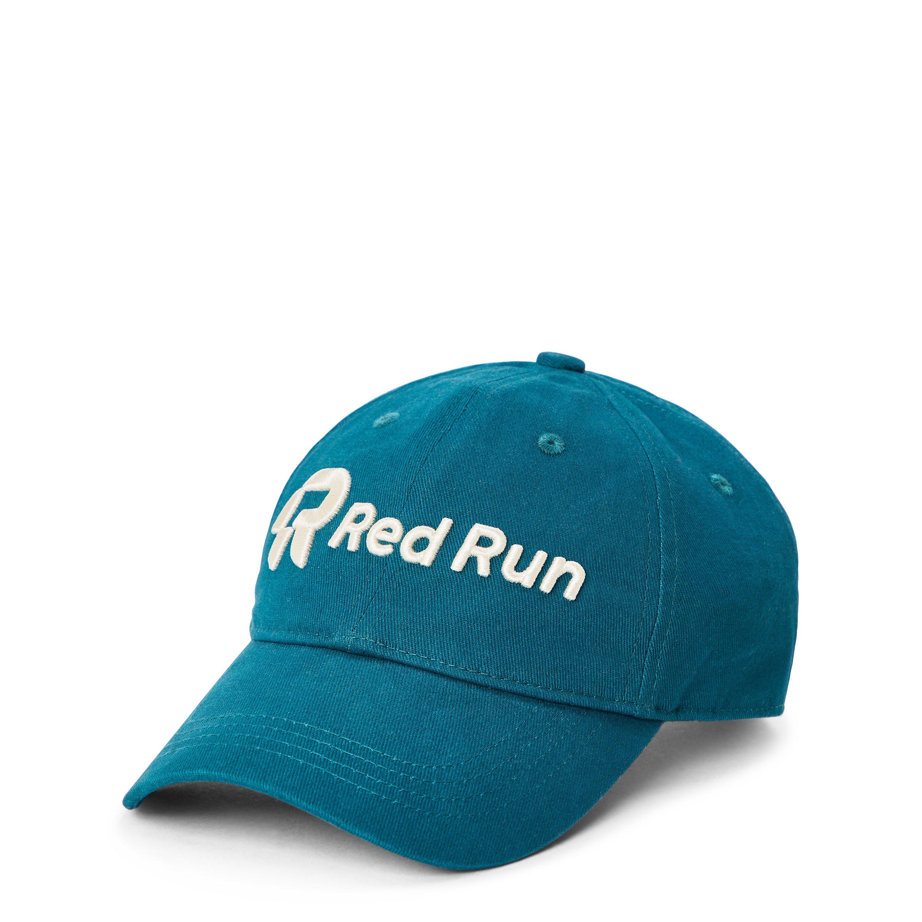 Dark Green - Red Run - Womens Skyline Cap - 1