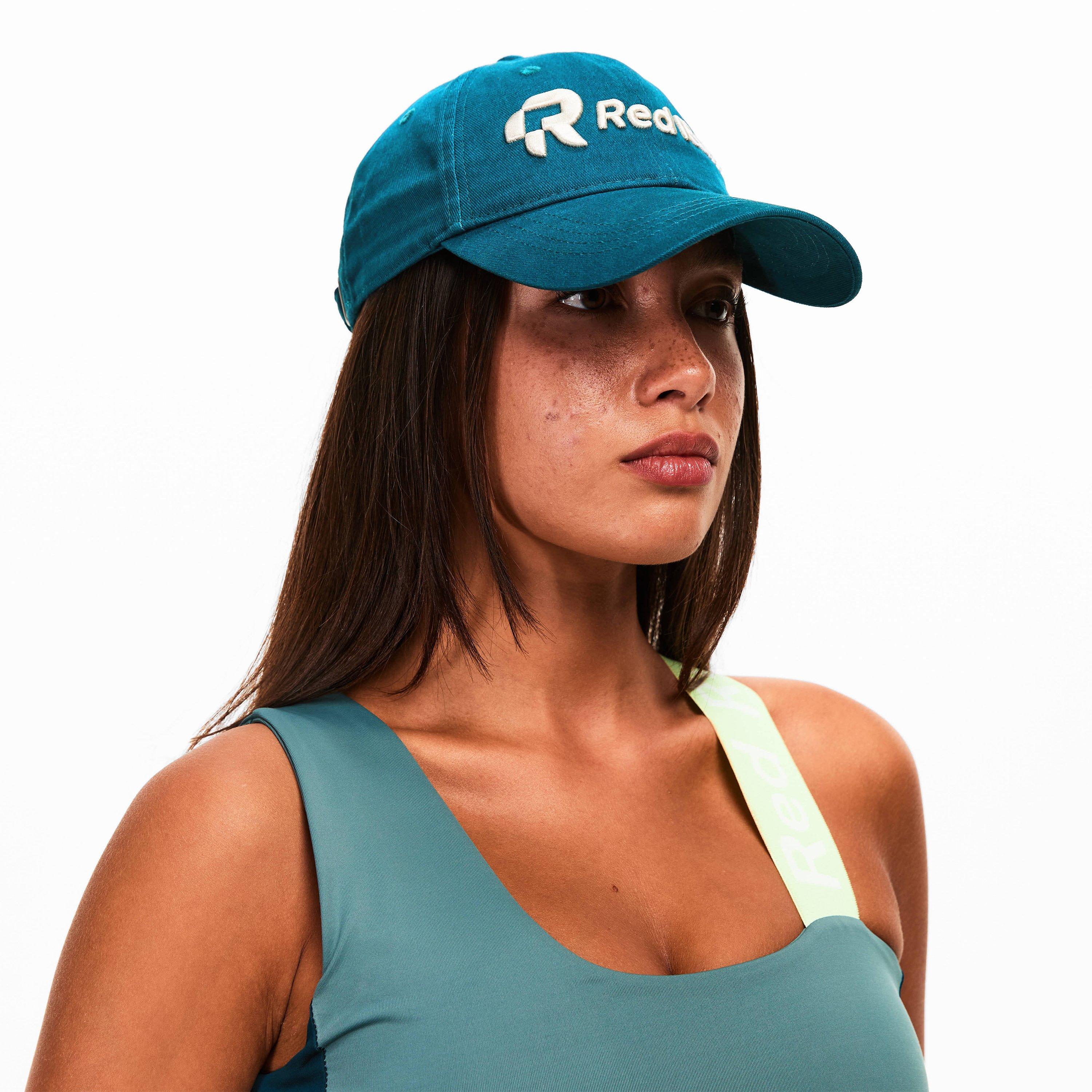 Dark Green - Red Run - Womens Skyline Cap - 3