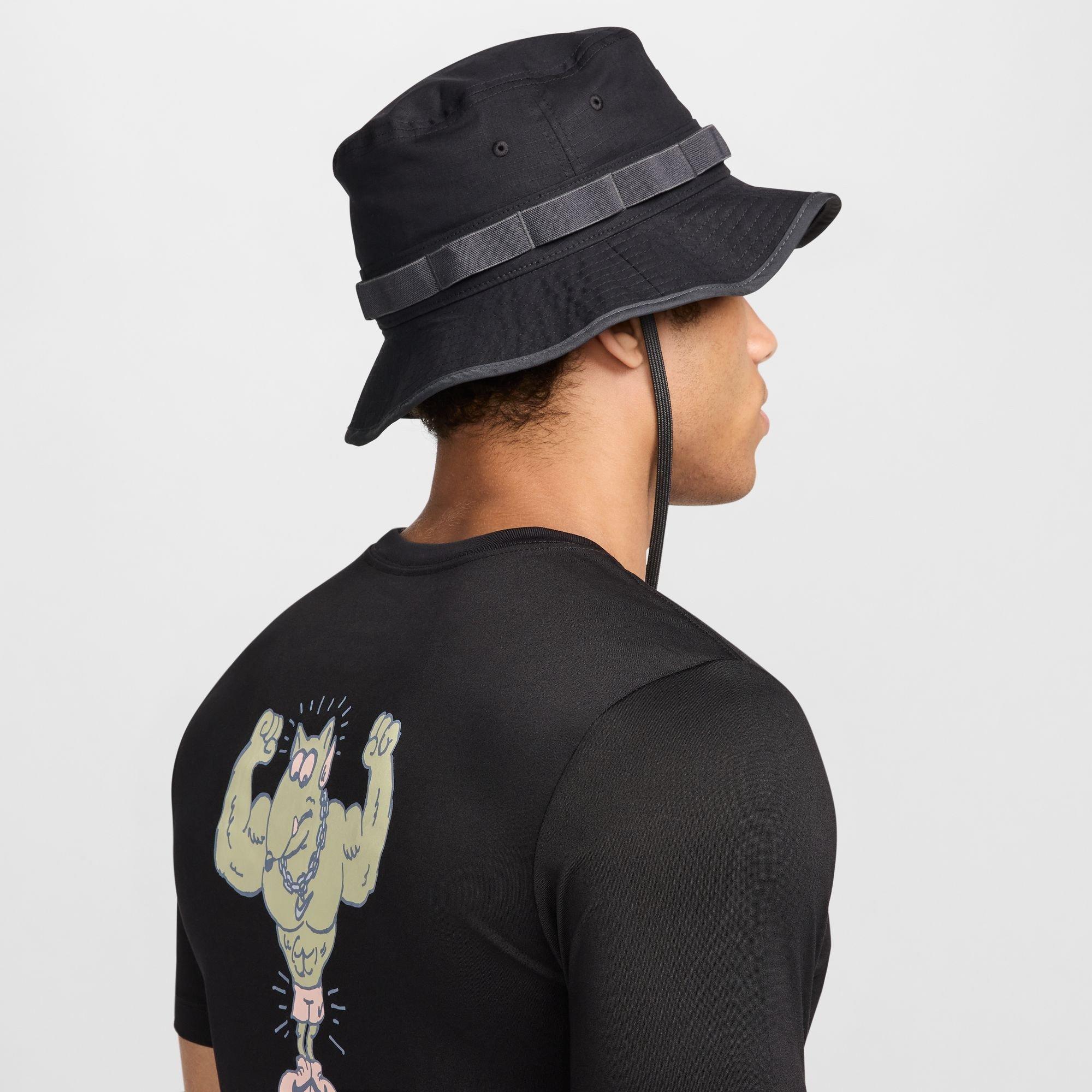 Black/Anthrac - Nike - Bucket Hat - 6