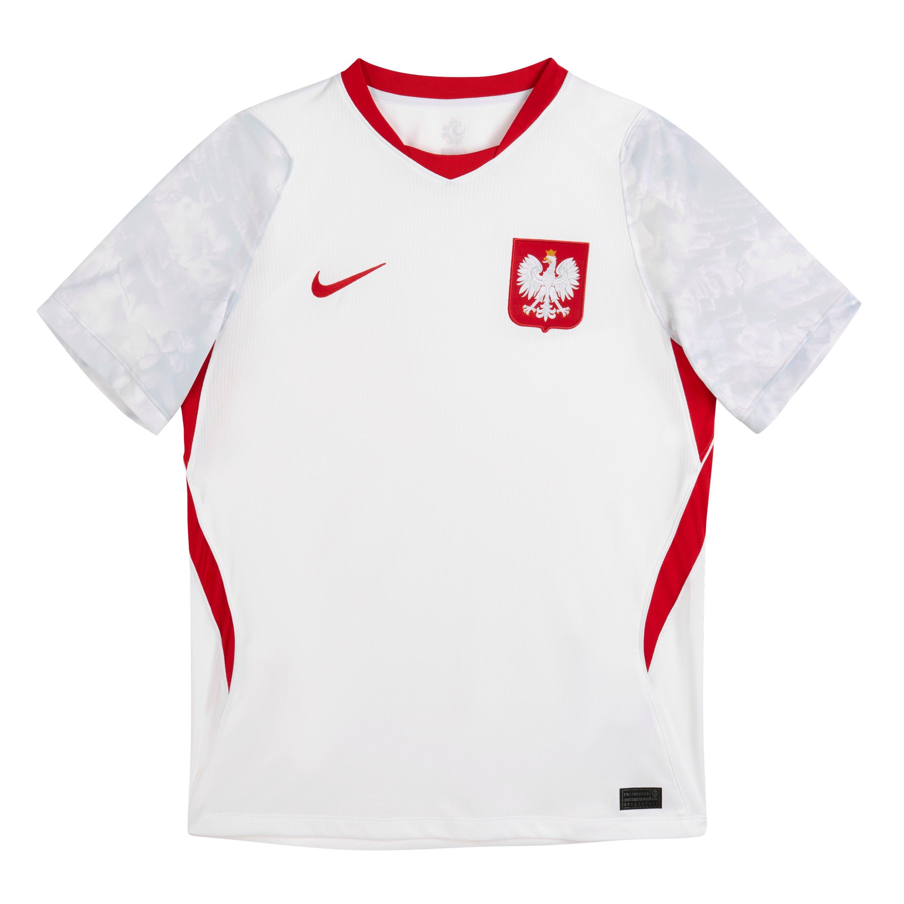 Wit/Rood - Nike - Unisex Adults Poland 2026 Football Shirt - 2