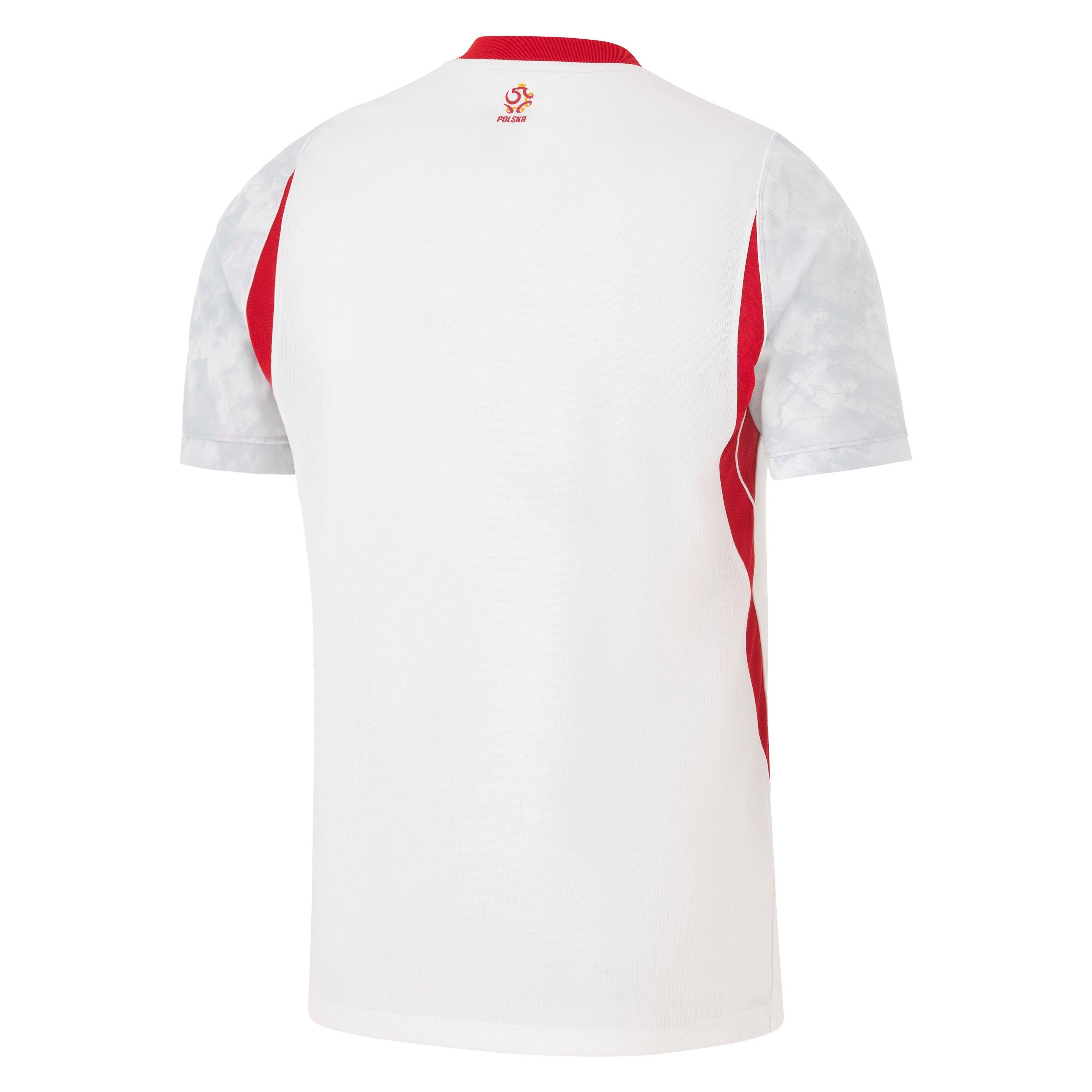 Wit/Rood - Nike - Unisex Adults Poland 2026 Football Shirt - 3