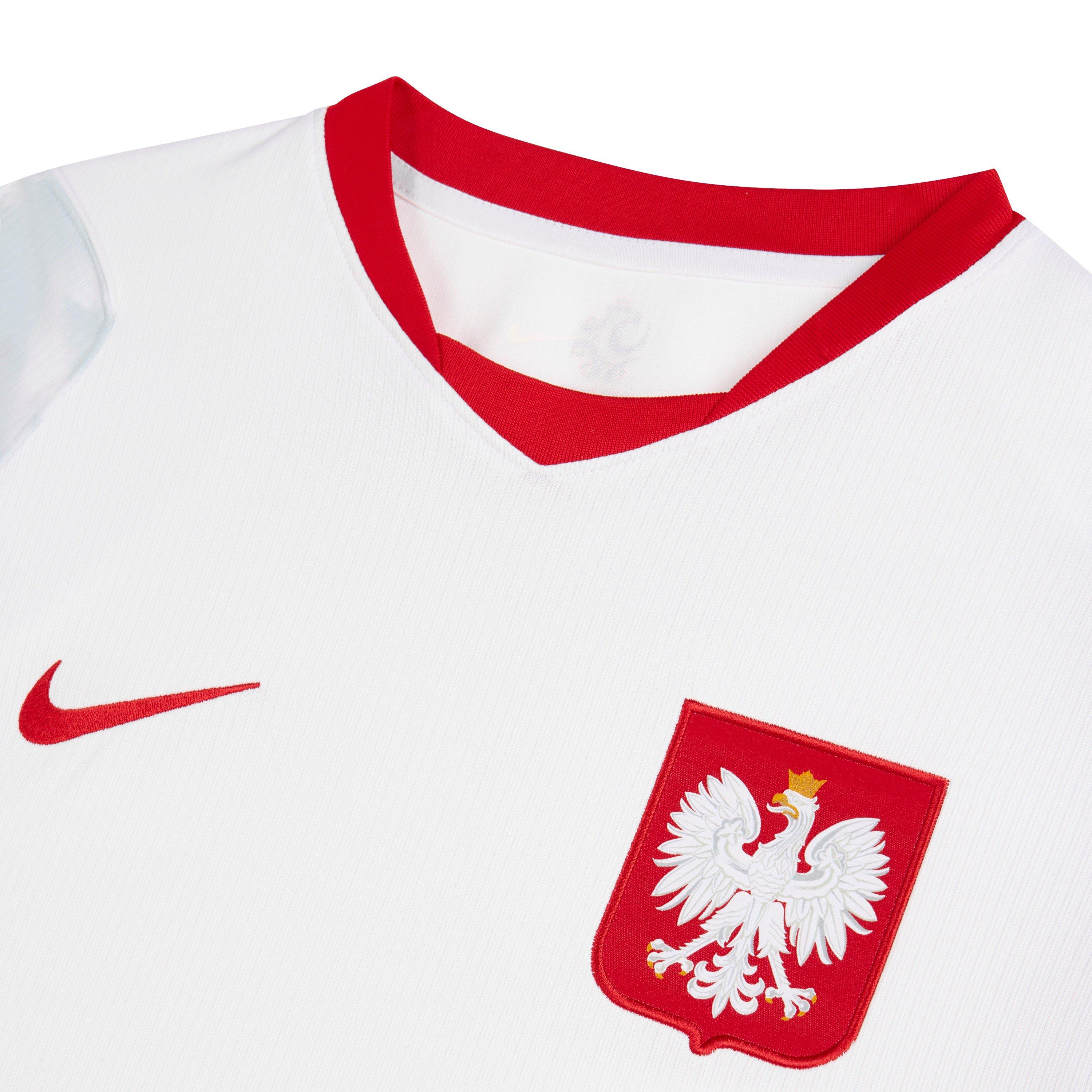 Wit/Rood - Nike - Unisex Adults Poland 2026 Football Shirt - 4