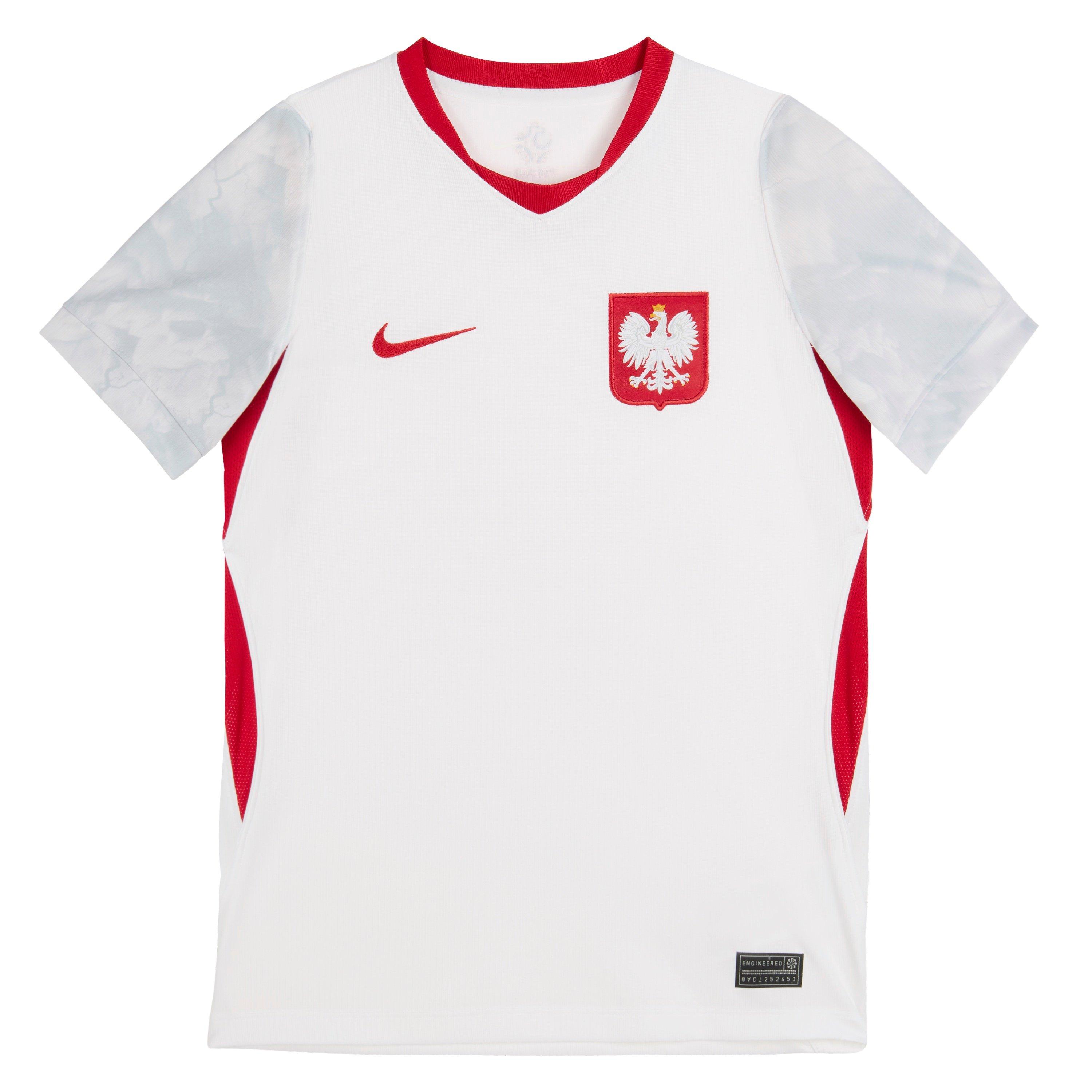 White/Red - Nike - Unisex Kids' Poland FIFA World Cup 2026™ Football Shirt - 1