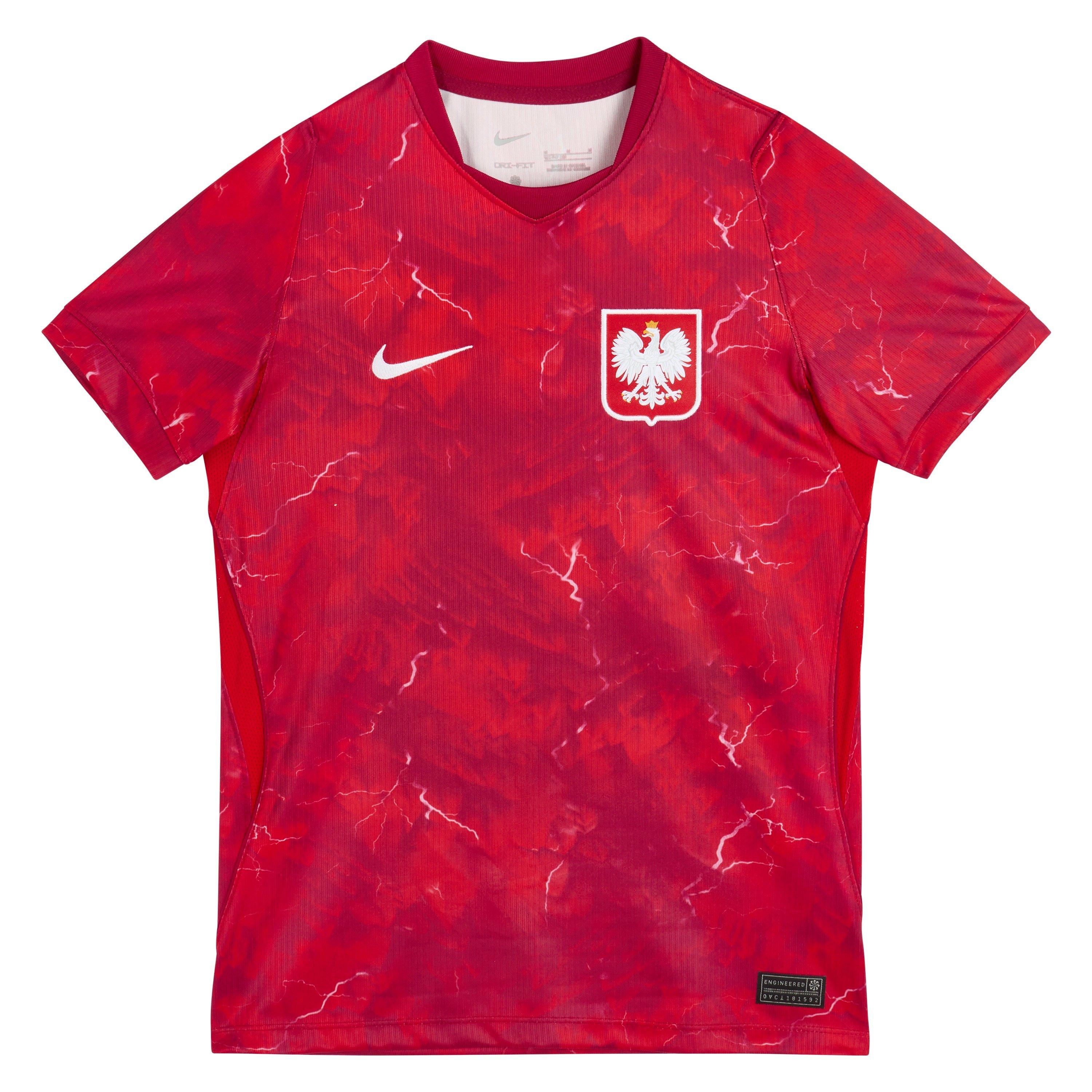 Rot/Weiß - Nike - Kids' Poland 2026 Football Shirt - 2