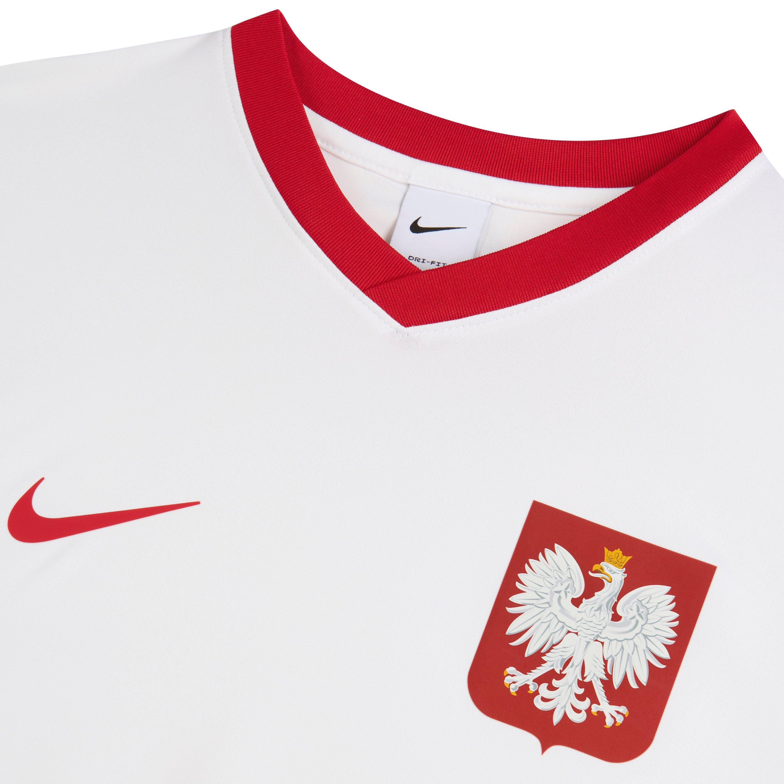 Wit/Rood - Nike - Unisex Adults' Poland 2026 Football Shirt - 4