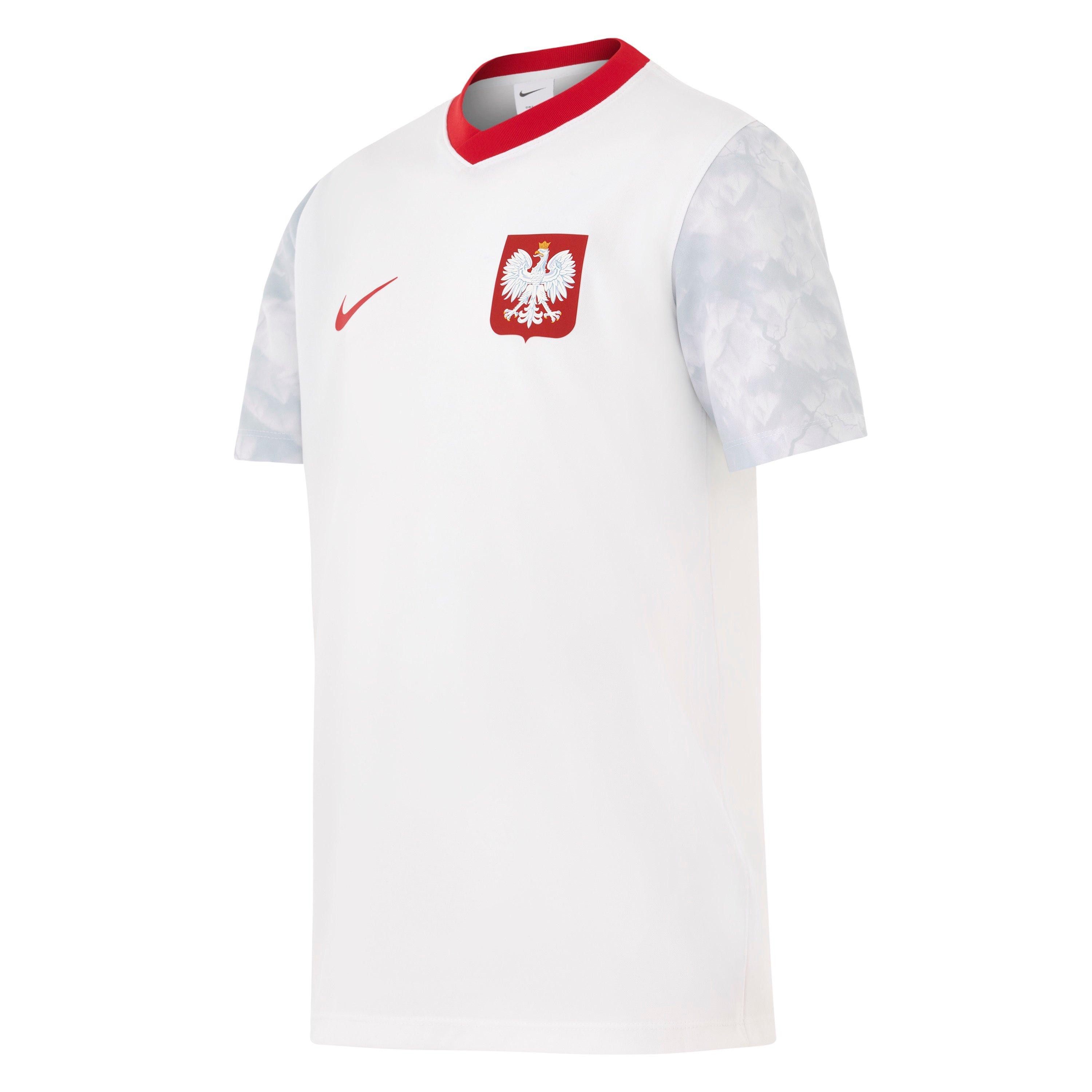 Weiß/Rot - Nike - Kids' Poland 2026 Football Shirt - 1