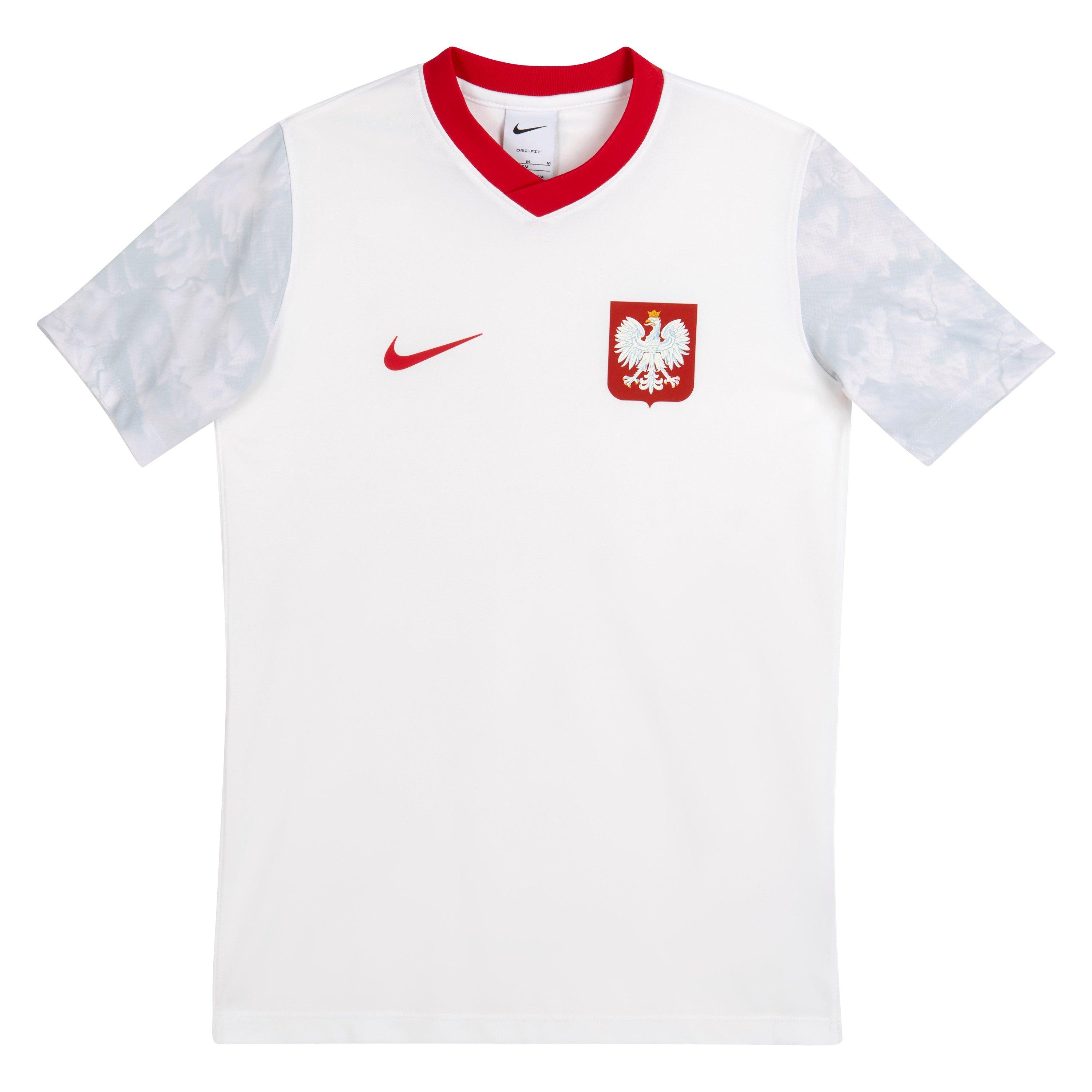 Weiß/Rot - Nike - Kids' Poland 2026 Football Shirt - 2