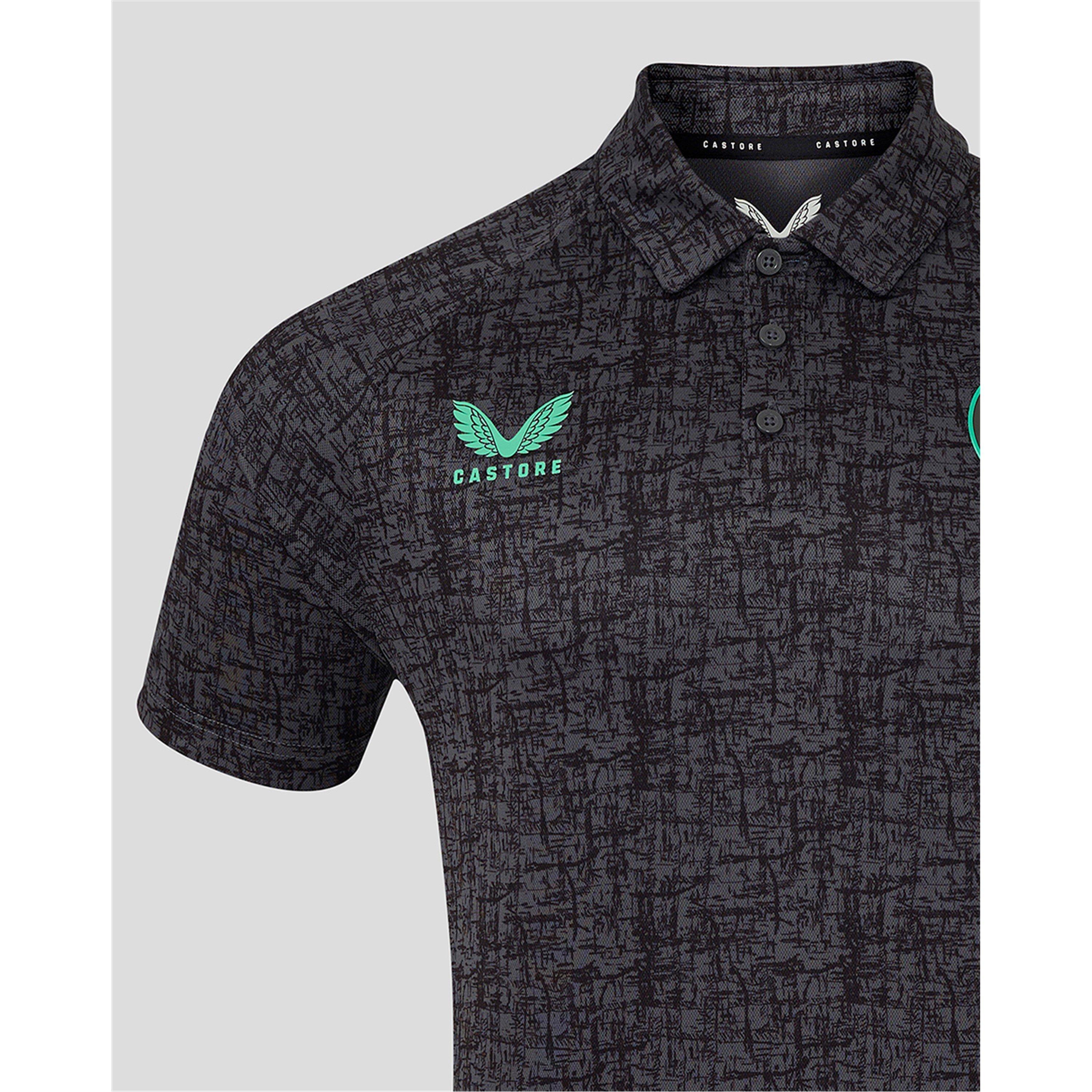Caviar/Ebony - Castore - Ireland Coaches Polo 2025/2026 Mens - 4