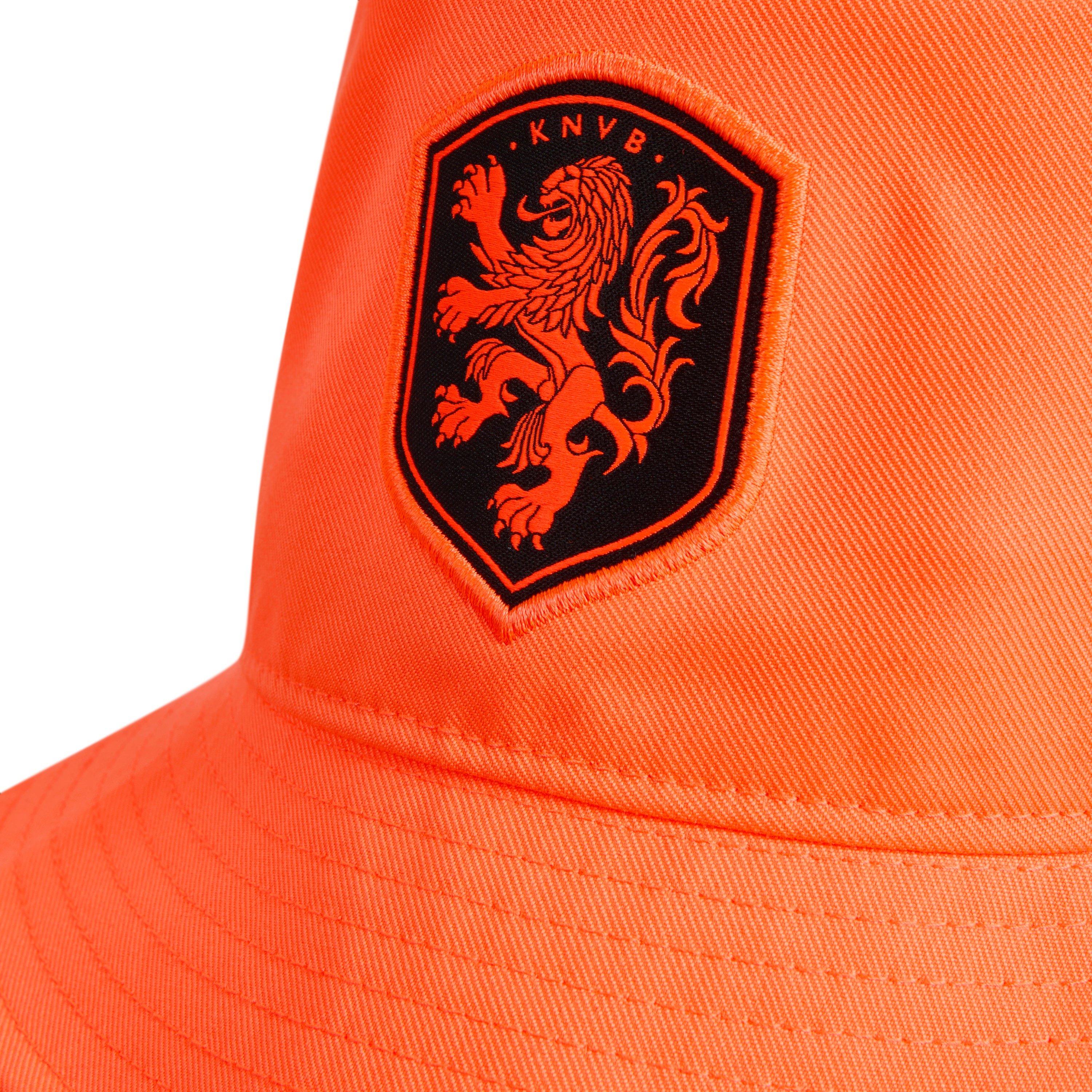 Orange/Blanc - Nike - Netherlands Baseball Cap - 4