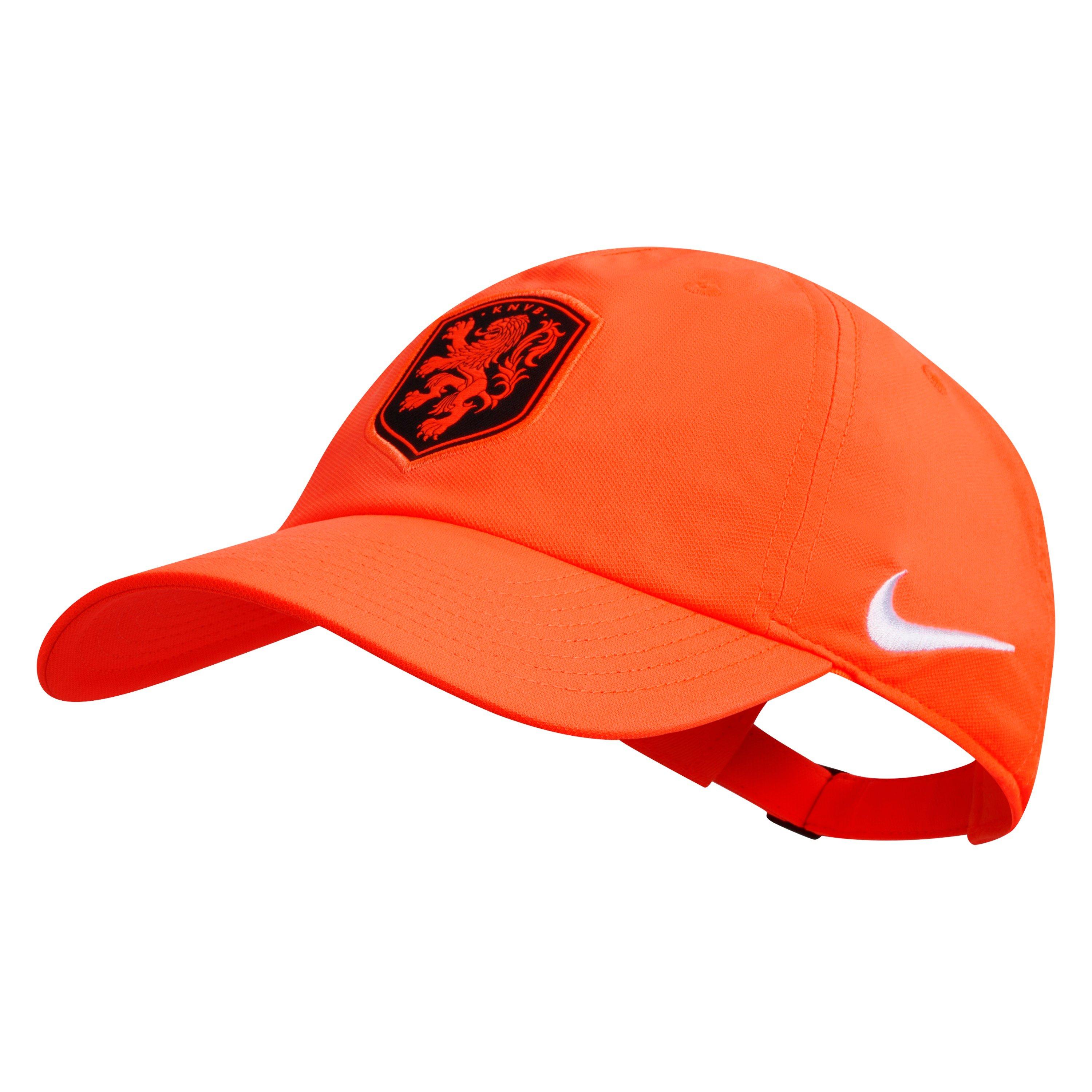Nike  Netherlands Baseball Cap - Orange/White - Sml/Med