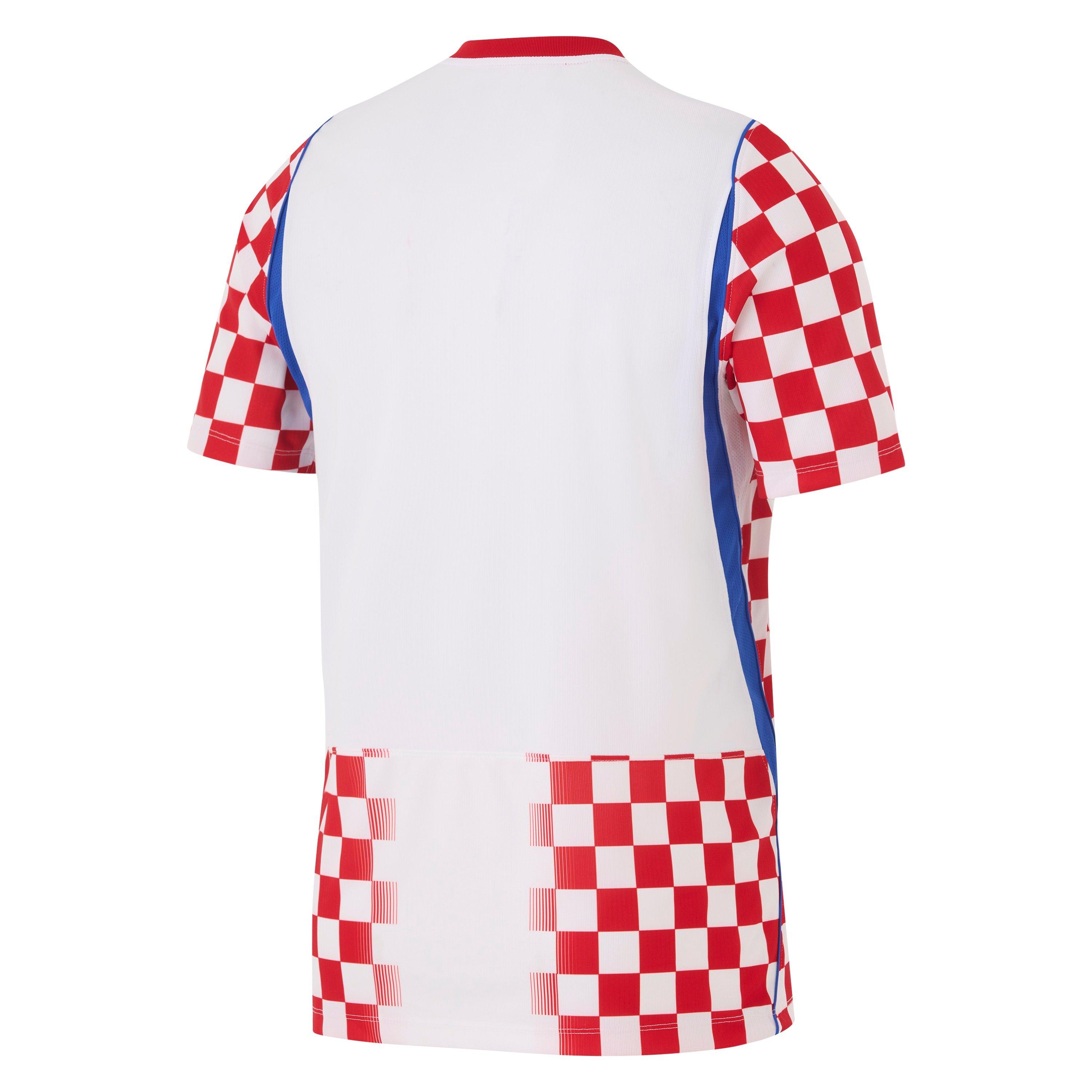 Wit/Rood - Nike - Unisex Adults' Croatia 2026 Football Shirt - 3