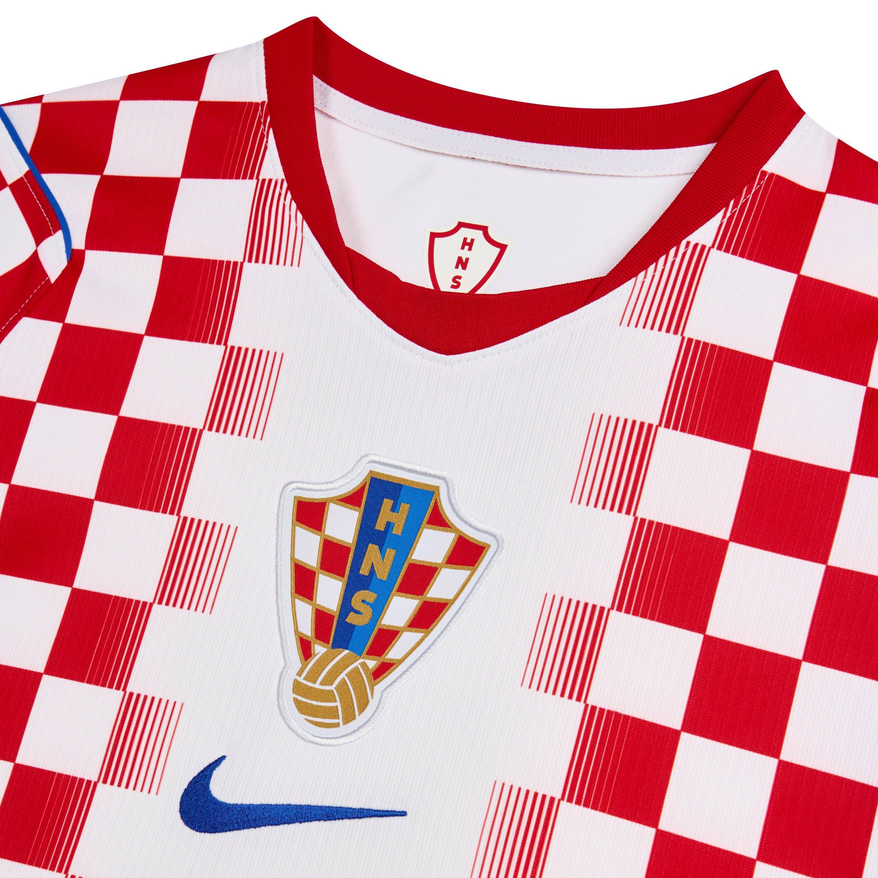 Wit/Rood - Nike - Unisex Adults' Croatia 2026 Football Shirt - 4