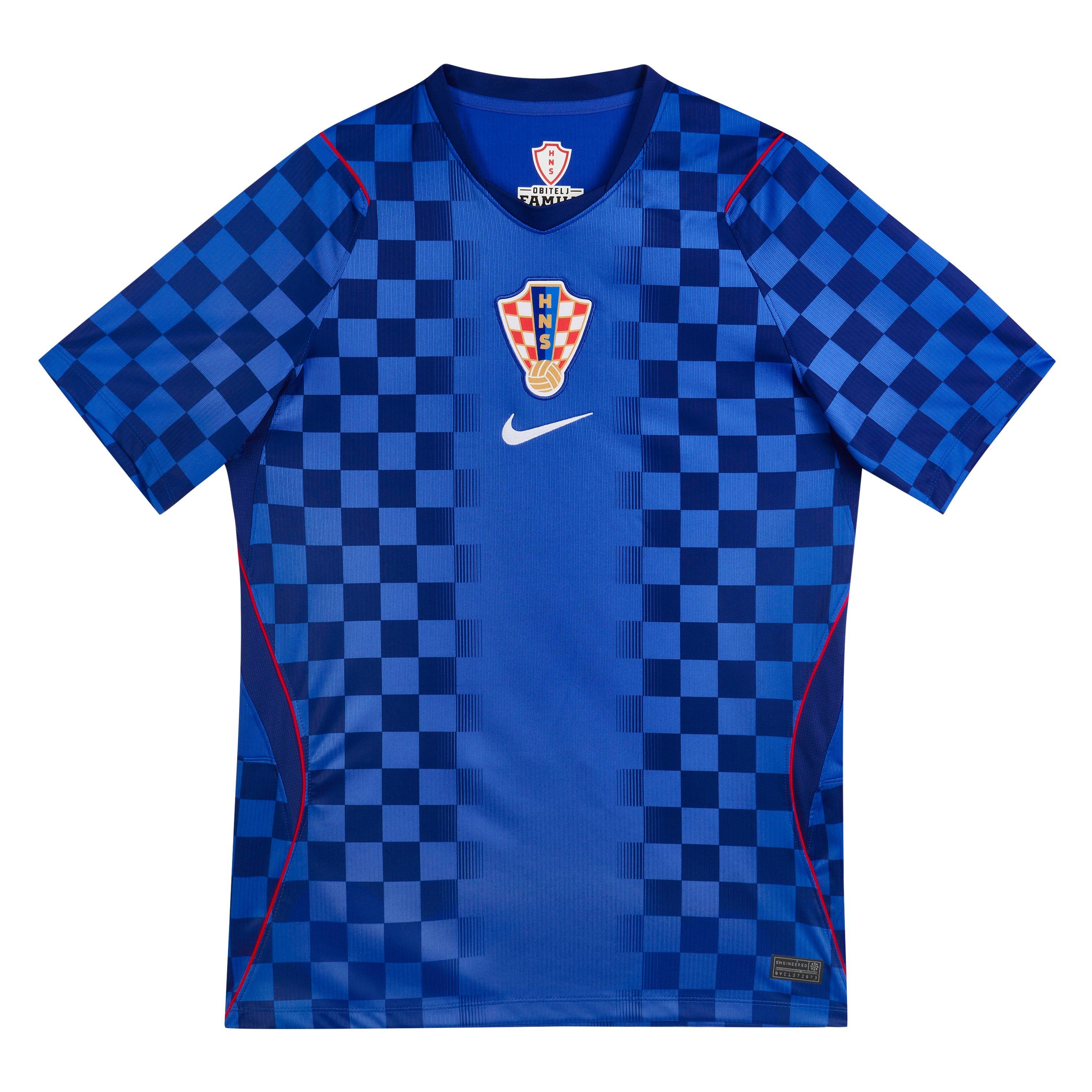 Blauw/Wit - Nike - Unisex Adults' Croatia 2026 Football Shirt - 2