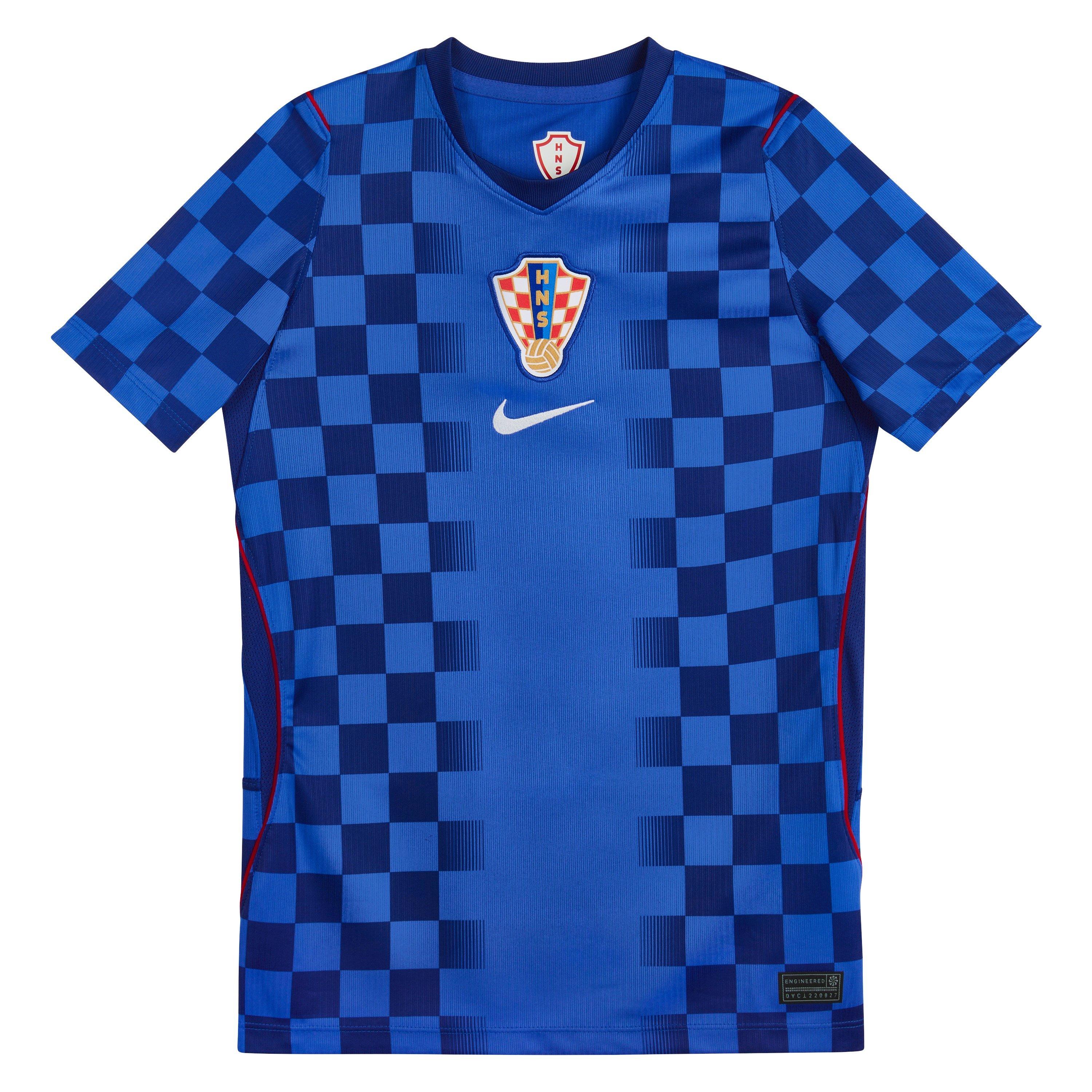 Blauw/Wit - Nike - Kids' Croatia 2026 Football Shirt - 2