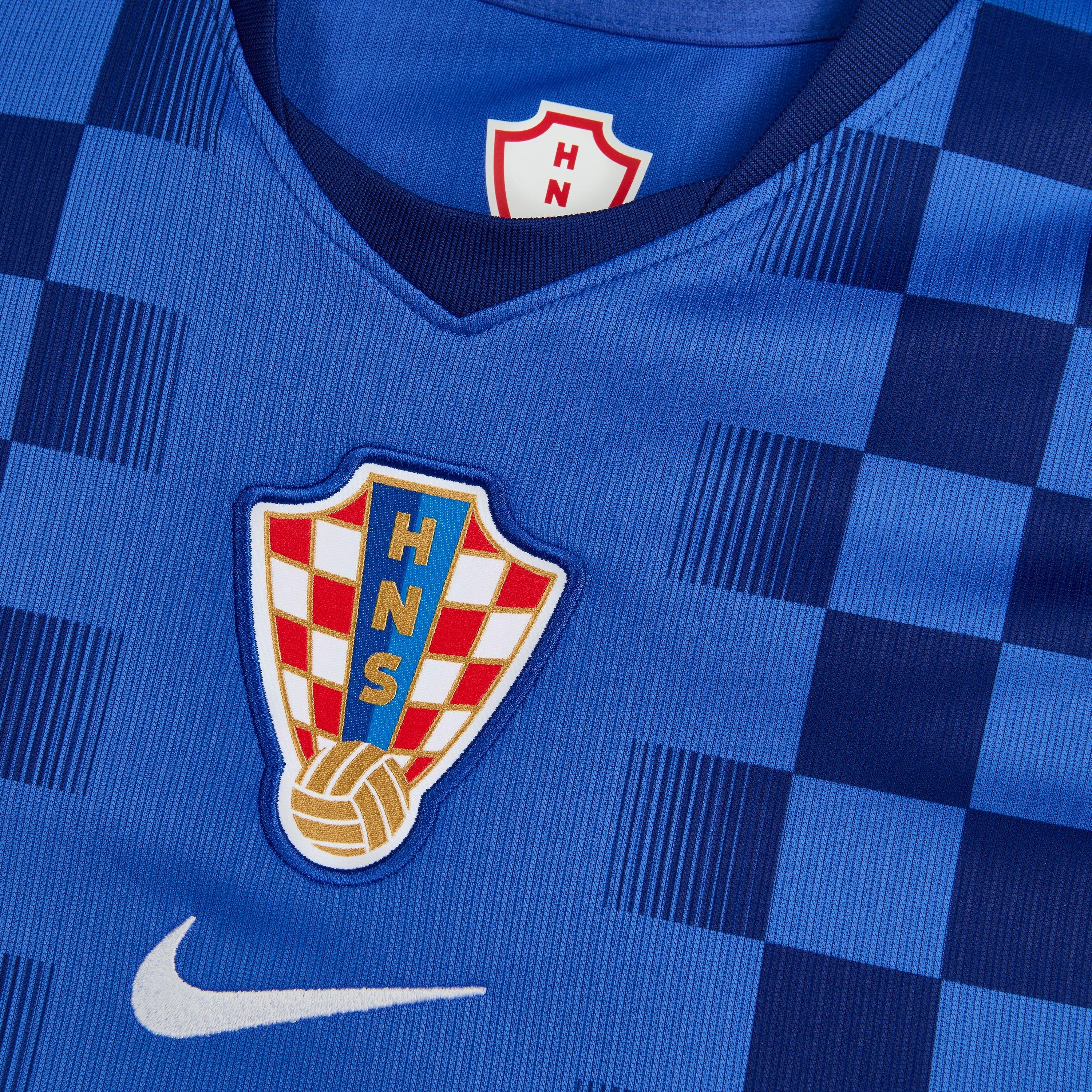 Blauw/Wit - Nike - Kids' Croatia 2026 Football Shirt - 4