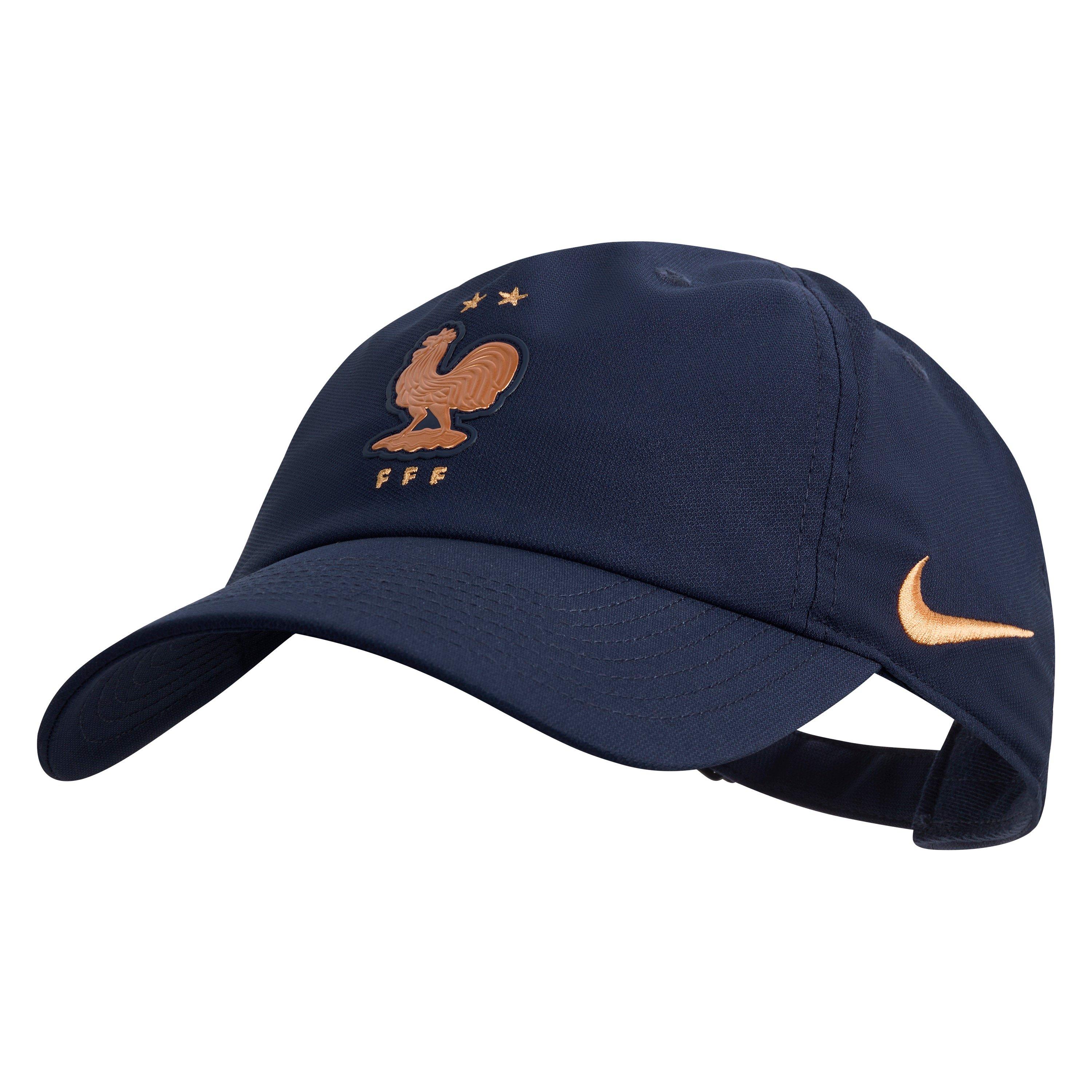 Navy/Bronze - Nike - France Baseball Cap - 1