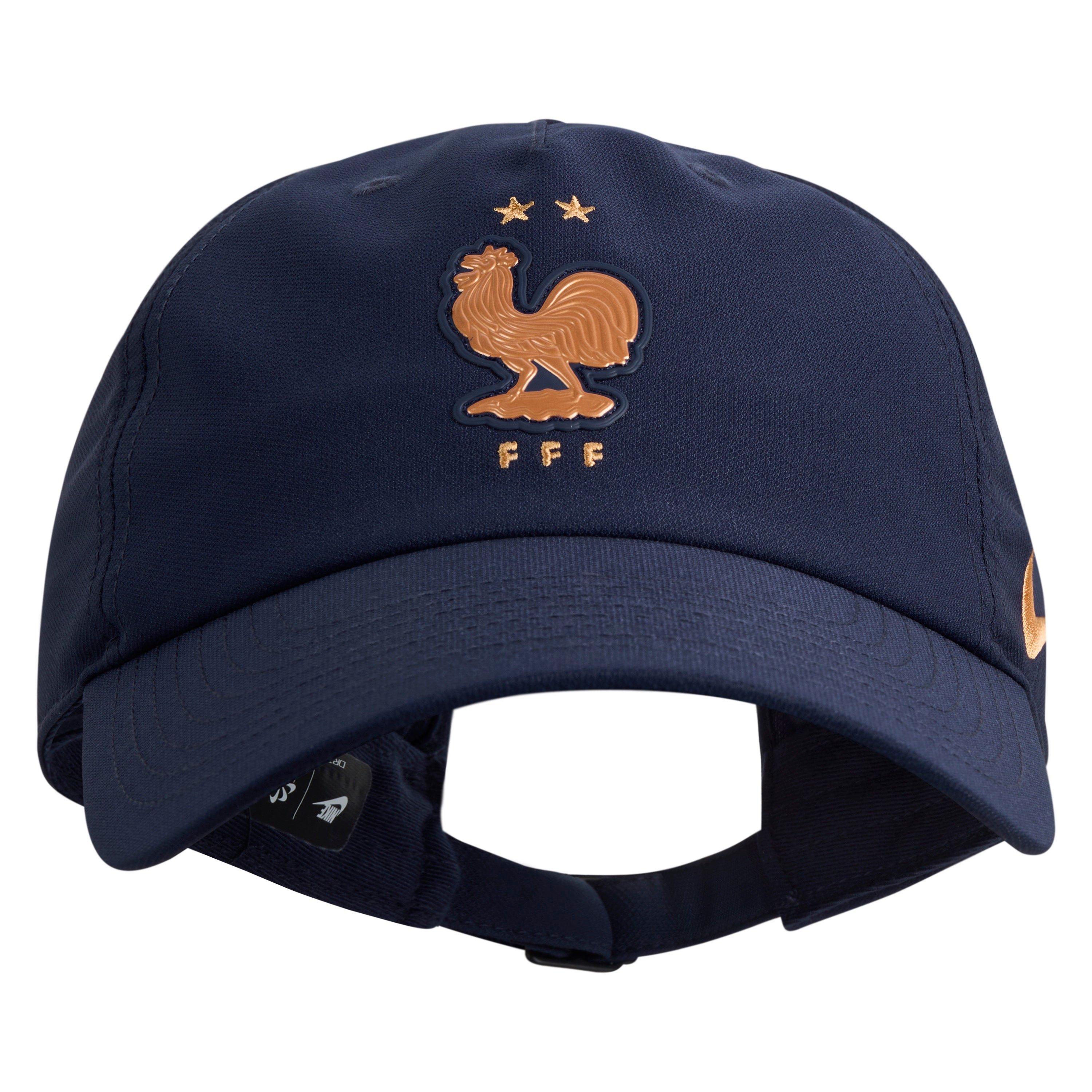 Navy/Bronze - Nike - France Baseball Cap - 2