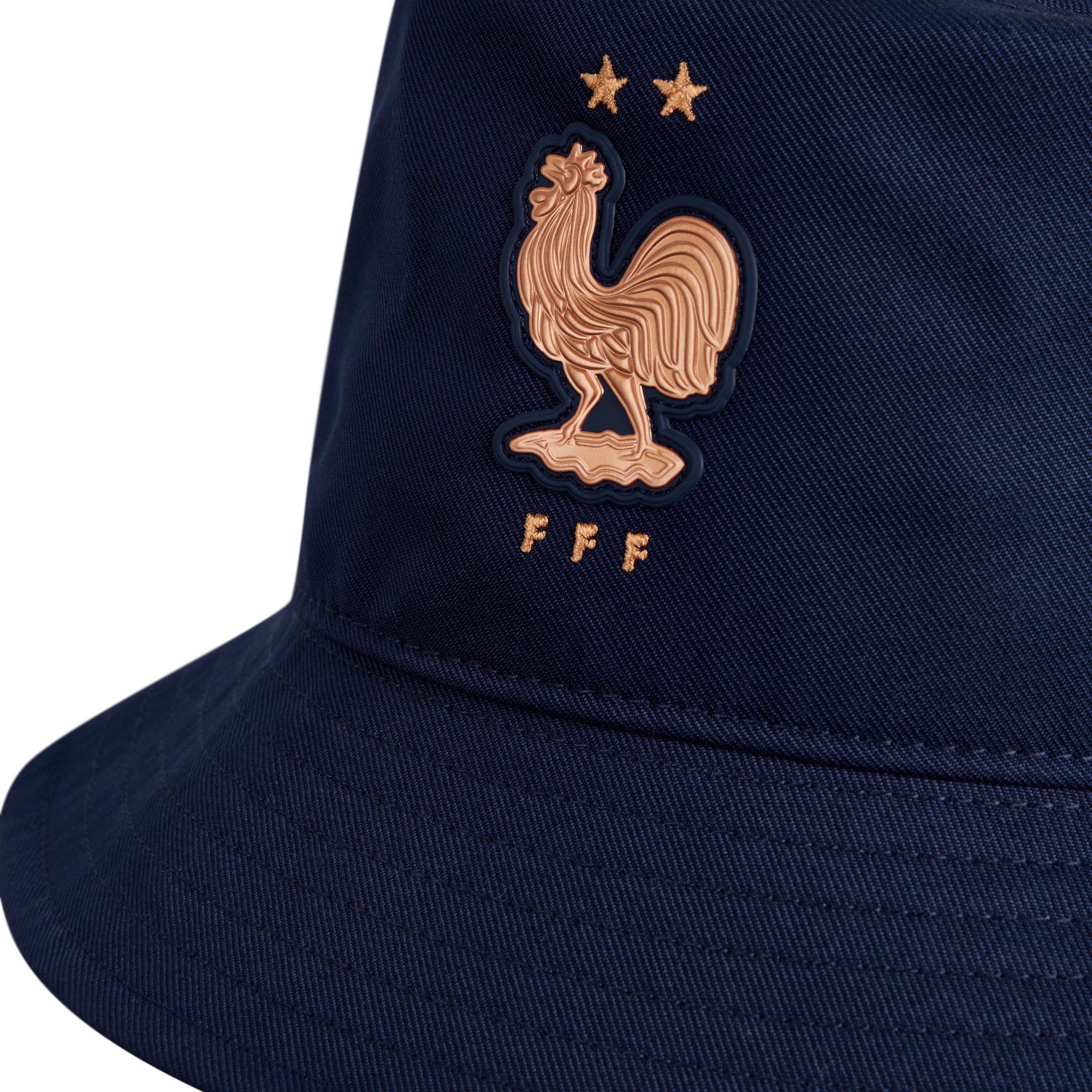 Navy/Bronze - Nike - France Baseball Cap - 4