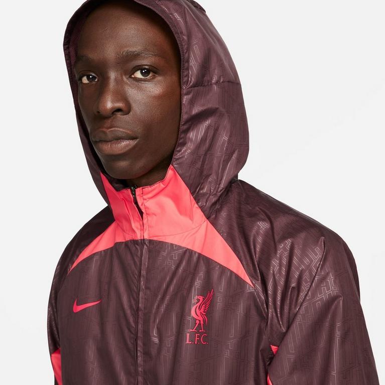 Marron/Rouge - Nike - Liverpool AWF Jacket Adults - 3