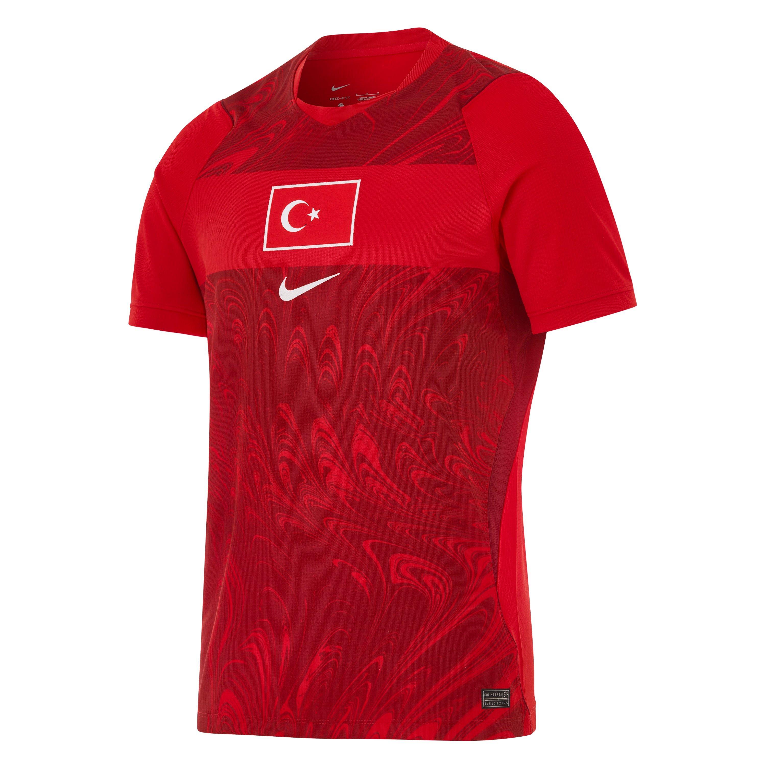 Crveno/Bijelo - Nike - Unisex Adults Turkey 2026 Football Shirt - 1