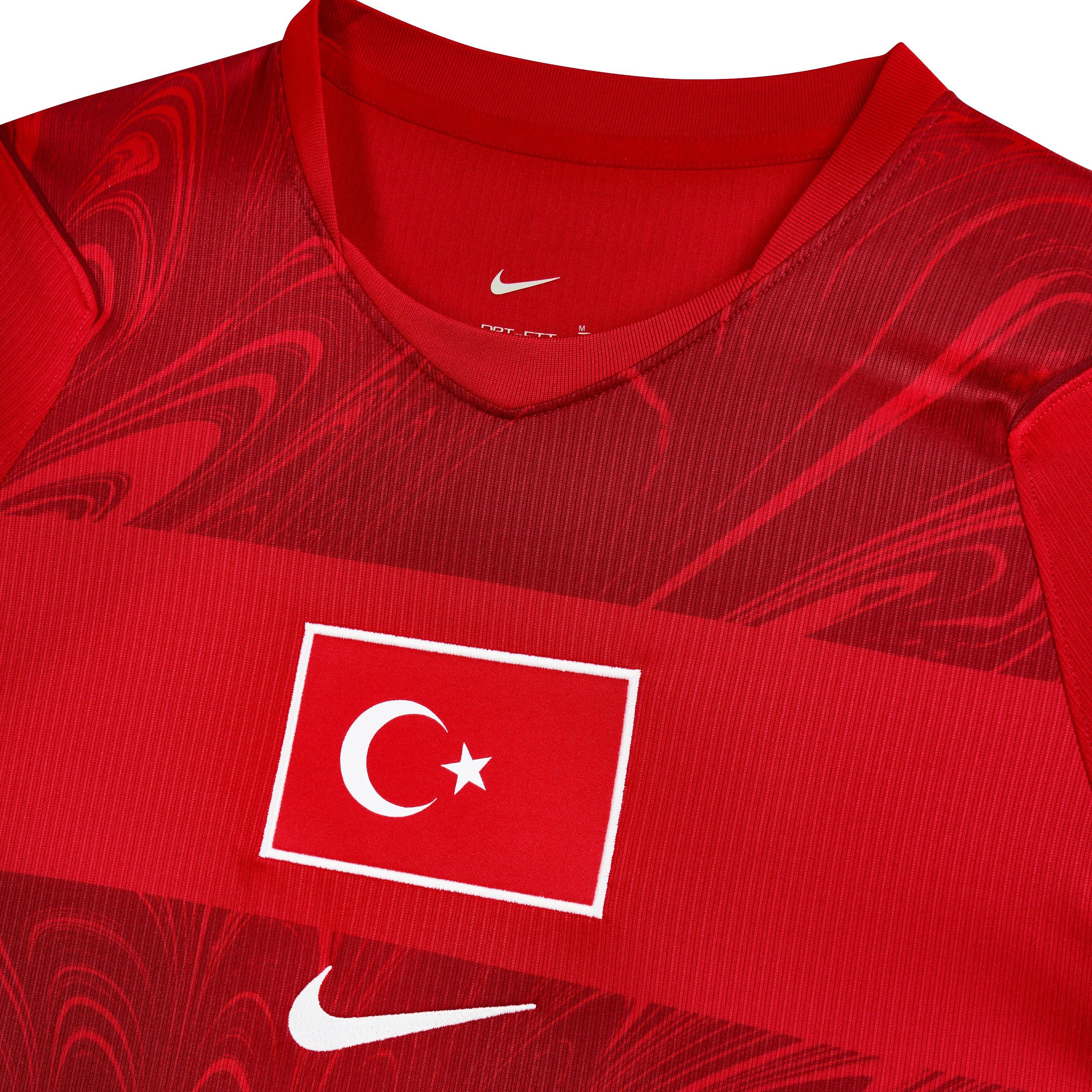 Crveno/Bijelo - Nike - Unisex Adults Turkey 2026 Football Shirt - 4