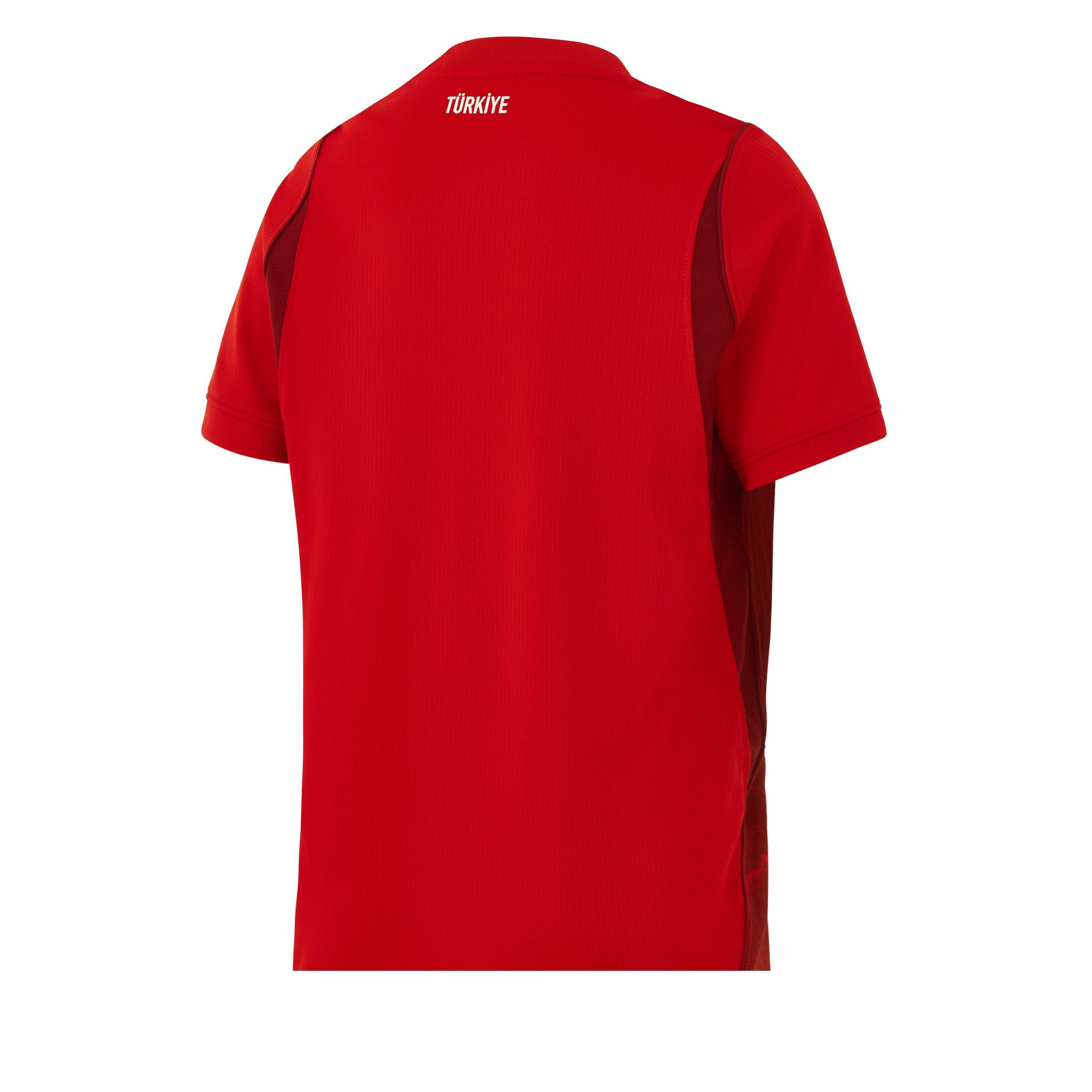 Rood/Wit - Nike - Kids' Turkey 2026 Football Shirt - 3