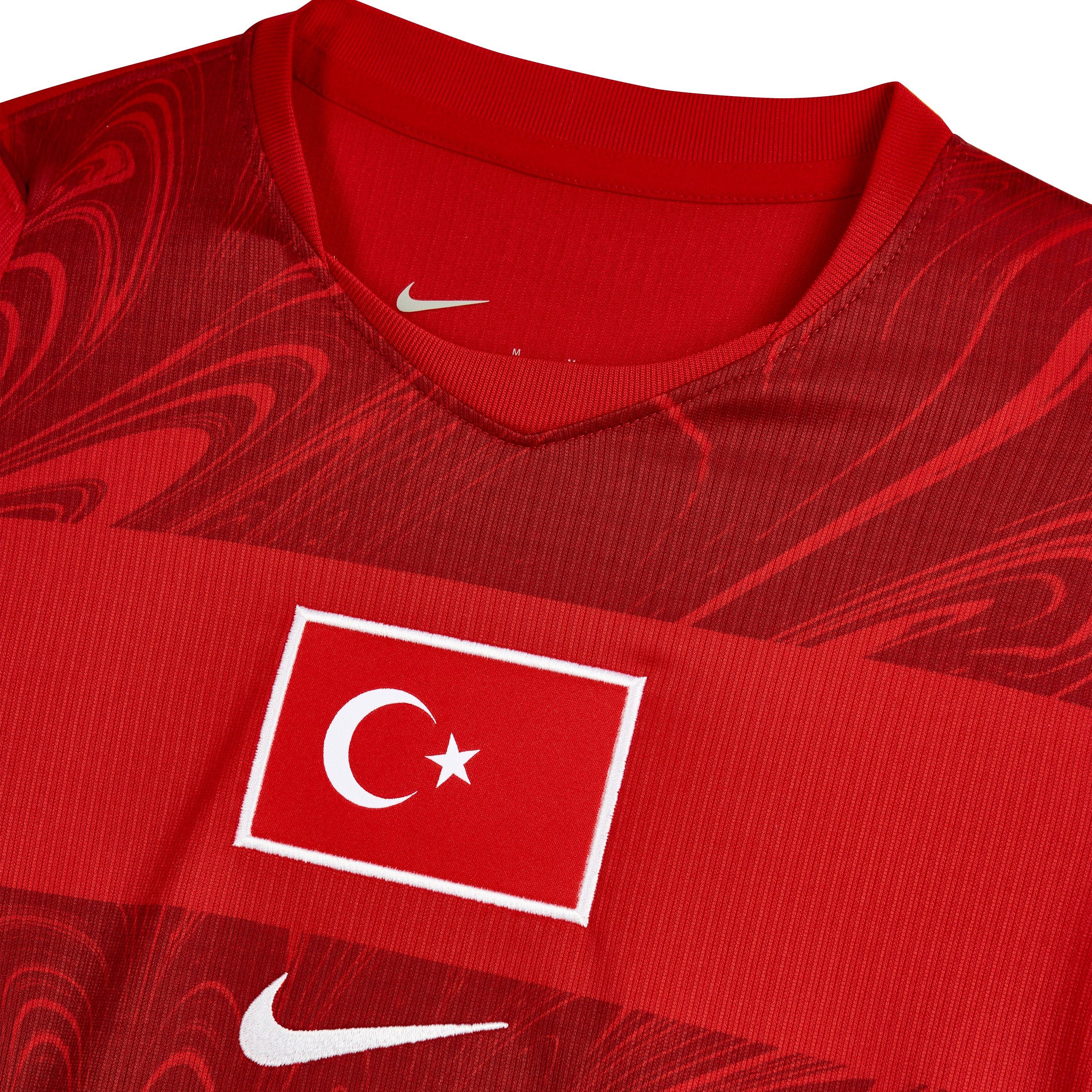 Rood/Wit - Nike - Kids' Turkey 2026 Football Shirt - 4