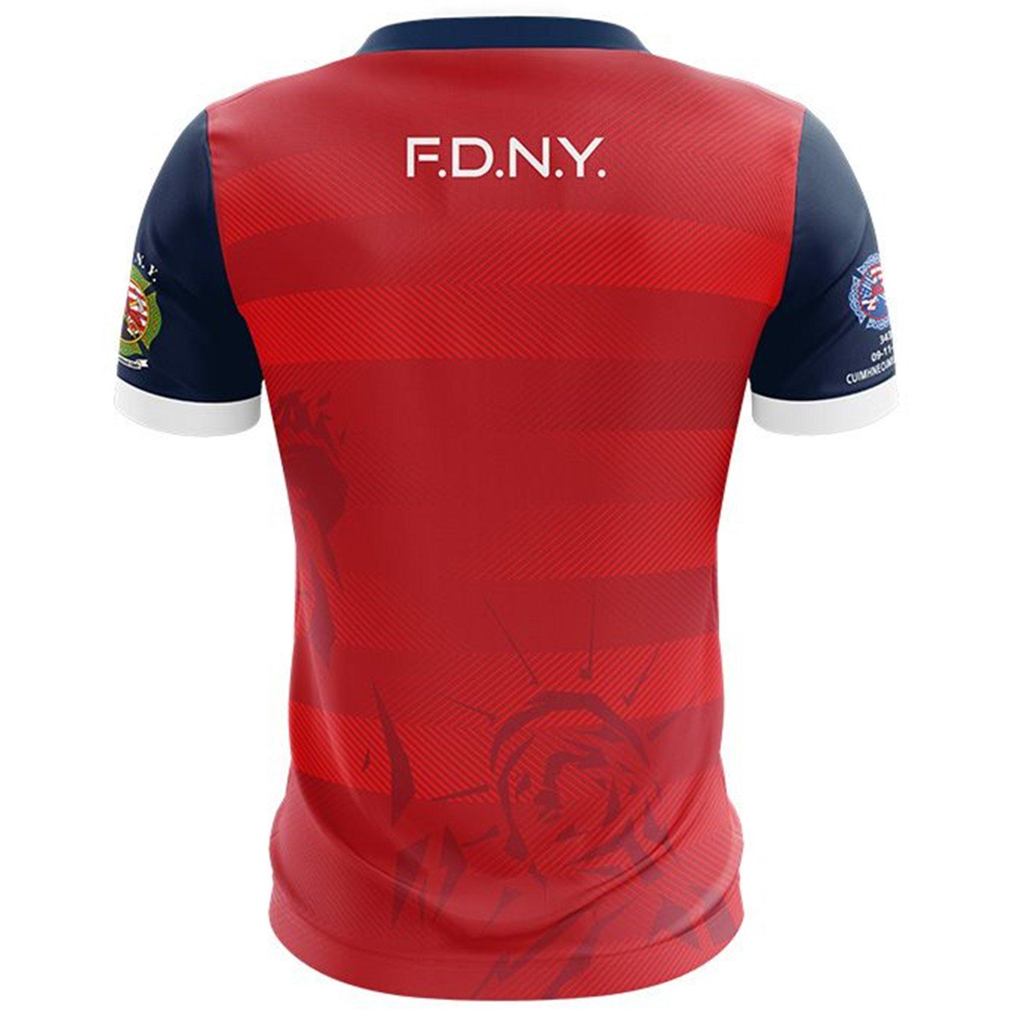 Rood/Marineblauw - ONeills - FDNY Home Jersey Senior - 2