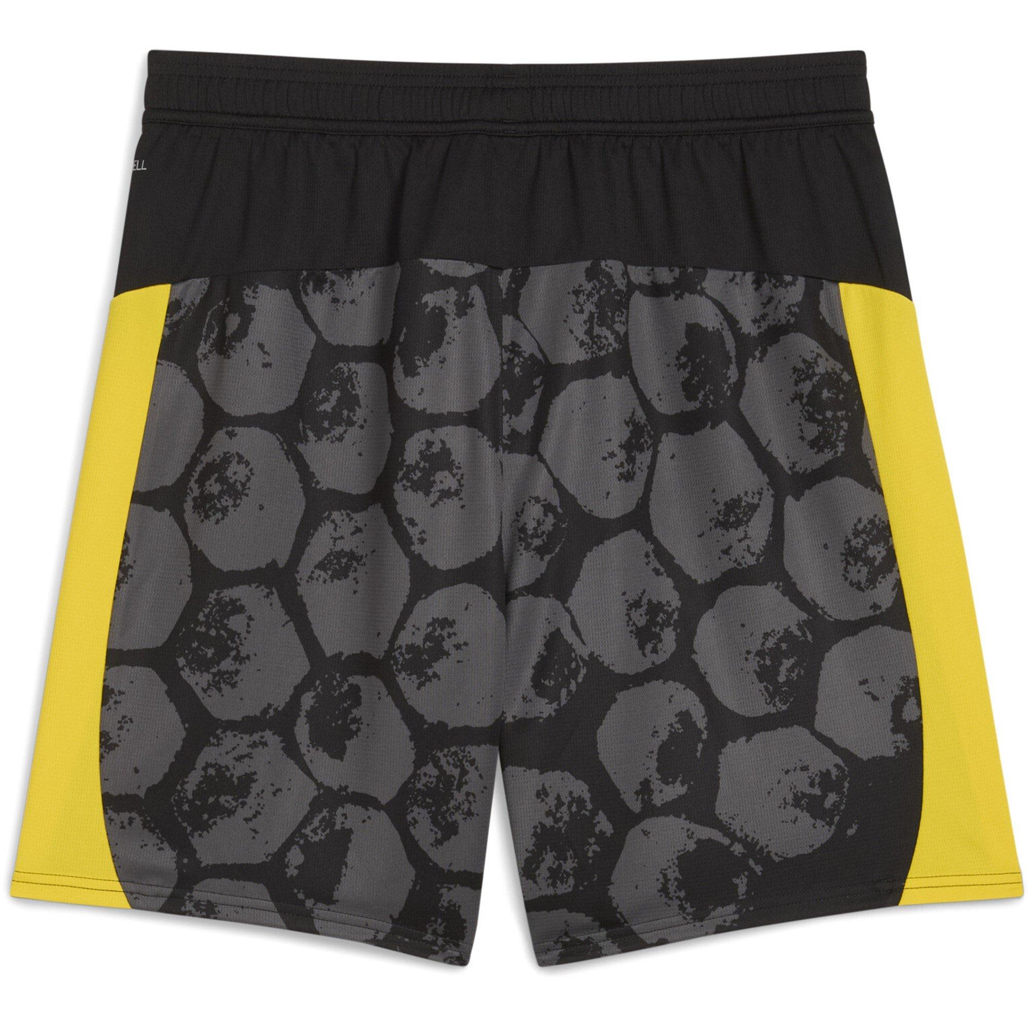 Black/Yellow - Puma - x KidsSuper Borussia Dortmund Home Shorts 2025 2026 Adults - 2