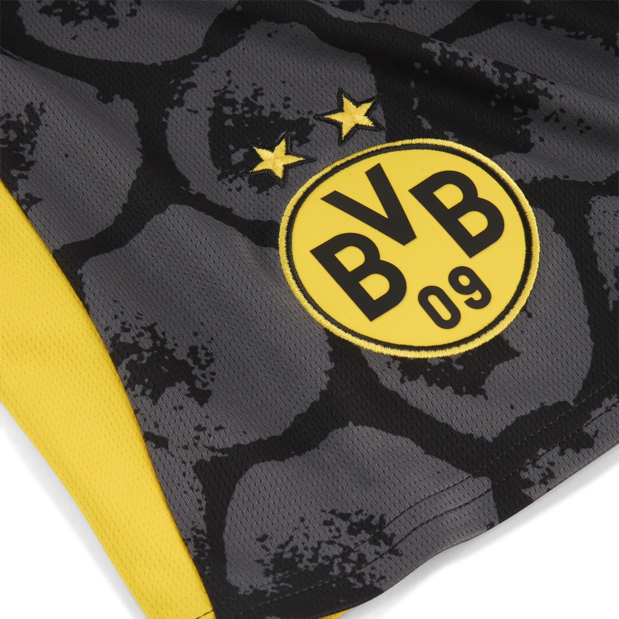 Black/Yellow - Puma - x KidsSuper Borussia Dortmund Home Shorts 2025 2026 Adults - 7