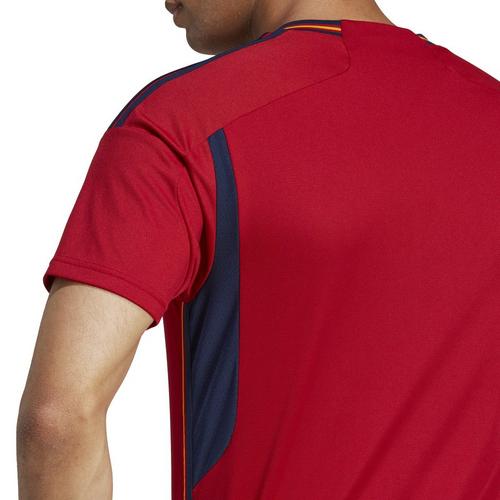 Red/Blue - adidas - Spain Home Shirt 2022 2023 Adults - 8